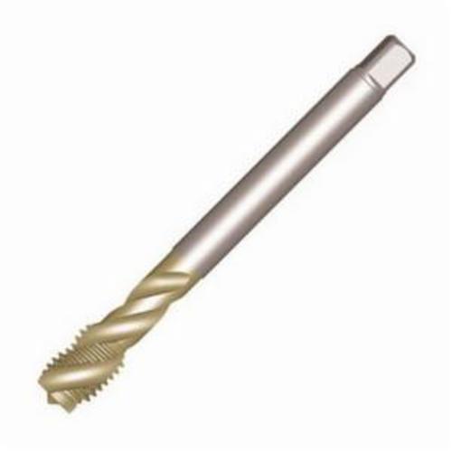 Sandvik Coromant 6539163 CoroTap™ 300 T300-XM100DB Spiral Flute Tap, Right Hand Cutting, M8x1 Thread, Bottoming Chamfer, Right Hand Flute Direction, 3 Flutes, Uncoated, HSS-PM