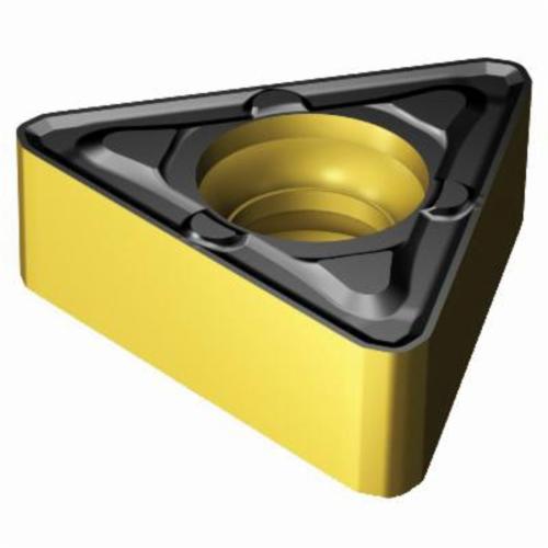 Sandvik Coromant 6678903 T-Max® P Turning Insert, ANSI Code: TNMU 333-WM 4315, TNMU Insert, Material Grade: P, 333 Insert, Triangular Shape, 16 Seat, Negative Rake, Neutral Cutting, For Use On Steel, Carbide, Manufacturer's Grade: 4315