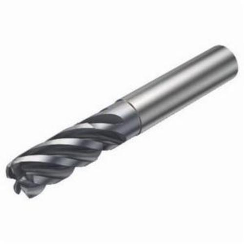 Sandvik Coromant 6732560 CoroMill® Plura Square Shoulder End Mill, 7/16 in Dia Cutter, 1 in Length of Cut, 5 Flutes, 7/16 in Dia Shank, 3-1/2 in OAL, PVD Coated