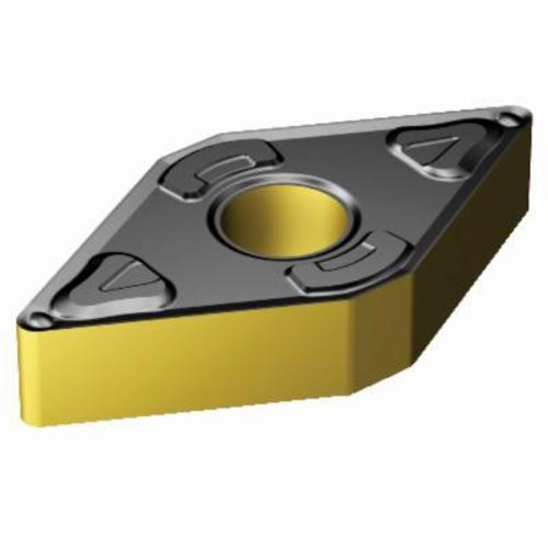 Sandvik Coromant 6863495 T-Max® P Turning Insert, ANSI Code: DNMG 442-XF 4325, DNMG Insert, Material Grade: K, P, 442 Insert, Rhombic Shape, 15 Seat, Negative Rake, Neutral Cutting, For Use On Cast Iron and Steel, Carbide, Manufacturer's Grade: 4325