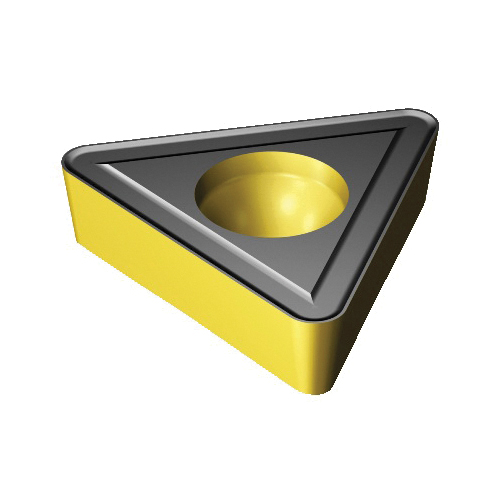 Sandvik Coromant 7231456 CoroTurn® 107 Turning Insert, ANSI Code: TCMT 3(2.5)3-UR 2220, TCMT Insert, Material Grade: M, 3(2.5)3 Insert, Triangular Shape, 16 Seat, Positive Rake, Neutral Cutting, For Use On Stainless Steel, Carbide