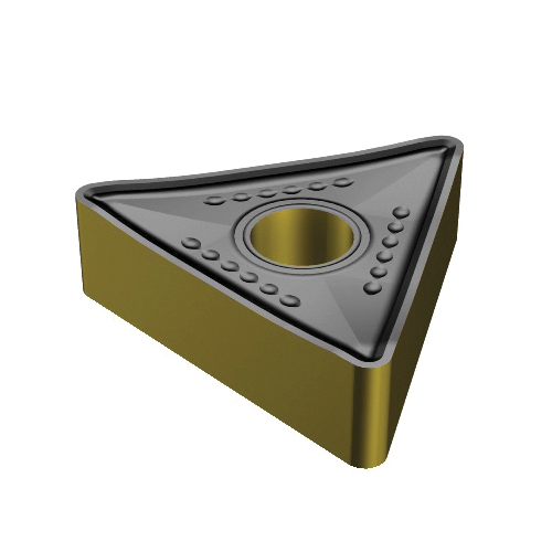 Sandvik Coromant 7231475 T-Max® P 1-Sided Turning Insert, ANSI Code: TNMM 434-MR 2220, TNMM Insert, Material Grade: M, 434 Insert, Triangular Shape, 22 Seat, Negative Rake, Neutral Cutting, For Use On Stainless Steel, Carbide, Manufacturer's Grade: 2220