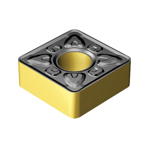 Sandvik Coromant 7231418 T-Max® P Turning Insert, ANSI Code: SNMG 432-XMR 2220, SNMG Insert, Material Grade: M, 432 Insert, Squared Shape, 12 Seat, Negative Rake, Neutral Cutting, For Use On Stainless Steel, Carbide, Manufacturer's Grade: 2220