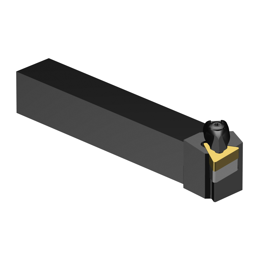 Sandvik Coromant 5732087 T-Max P Turning Shank Tool, ANSI Code: DTFNL 2020K 16, DTFNR/L Tool Holder, TNMG 16 04 08 Insert, Left Hand Cutting, 0.7874 in H x 0.7874 in W Rectangle Shank, -1 deg Lead Angle, -6 deg Rake, 4.9212 in OAL