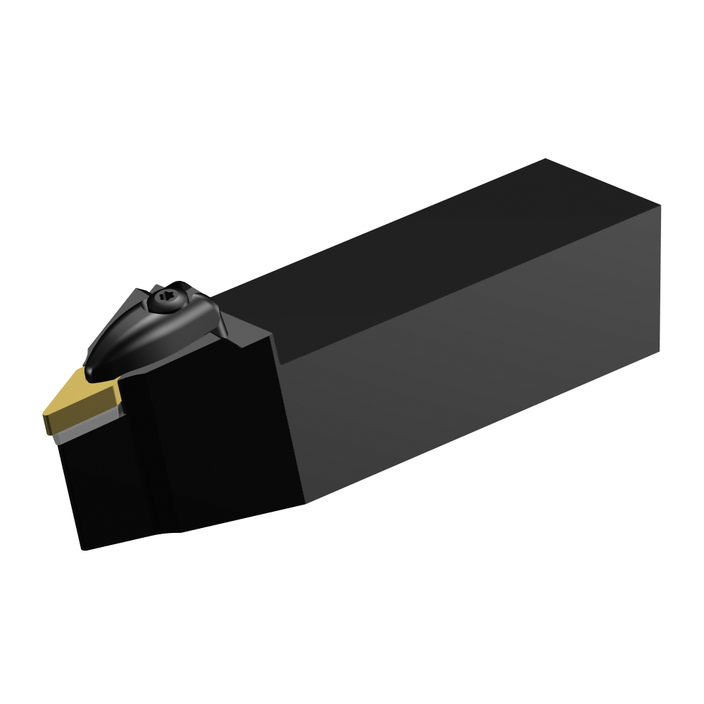 Sandvik Coromant 5732464 T-Max P Turning Shank Tool, ANSI Code: DVVNN 20 3D, DVVNN Tool Holder, VNMG 16 04 08 Insert, Neutral Cutting, 1-1/4 in H x 1-1/4 in W Rectangle Shank, 17.5 deg Lead Angle, -4 deg Rake, 6 in OAL