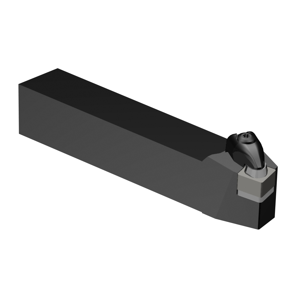 Sandvik Coromant 5733710 T-Max Turning Shank Tool, ANSI Code: DSBNL 2525M 12-2, DSBNR/L Tool Holder, SNGQ 12 07 08 Insert, Left Hand Cutting, 0.9842 in H x 0.9842 in W Rectangle Shank, 15 deg Lead Angle, -6 deg Rake, 5.9055 in OAL
