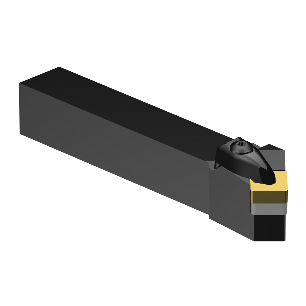 Sandvik Coromant 5733969 T-Max P Turning Shank Tool, ANSI Code: DSSNL 2525M 15, DSSNR/L Tool Holder, SNMG 15 06 12 Insert, Left Hand Cutting, 0.9842 in H x 0.9842 in W Rectangle Shank, 45 deg Lead Angle, -8 deg Rake, 6.3086 in OAL