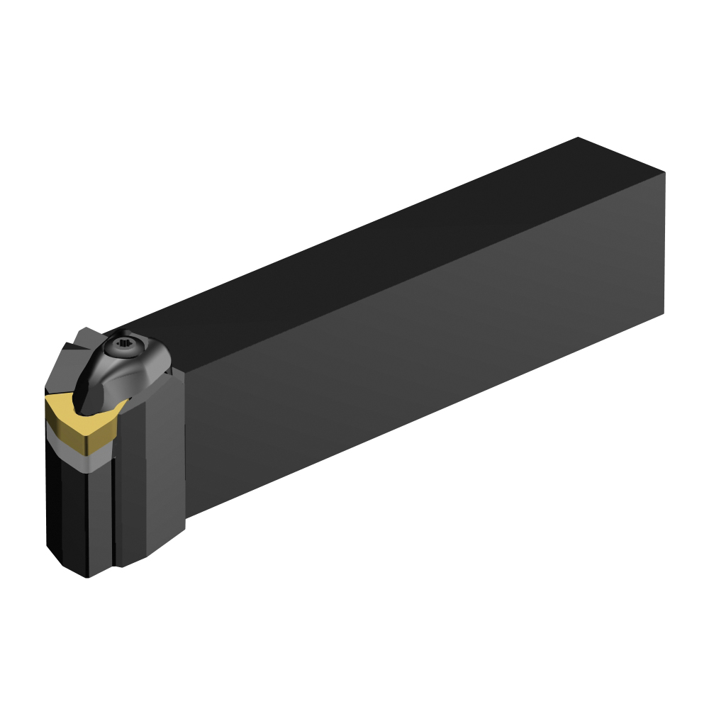 Sandvik Coromant 5734762 T-Max P Turning Shank Tool, ANSI Code: DWLNR 3225P 08, DWLNR/L Tool Holder, WNMG 08 04 08 Insert, Right Hand Cutting, 1.2598 in H x 0.9842 in W Rectangle Shank, -5 deg Lead Angle, -6 deg Rake, 6.6929 in OAL