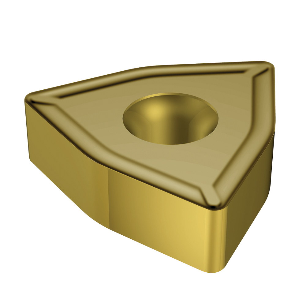 Sandvik Coromant 5754740 2-Sided Turning Insert, ANSI Code: TNMX 15 09-2 2025, TNMX Insert, Material Grade: M, 15092 Insert, Trigon Shape, 15 Seat, Negative Rake, Left Hand Cutting, For Use On Stainless Steel, Carbide, Manufacturer's Grade: 2025
