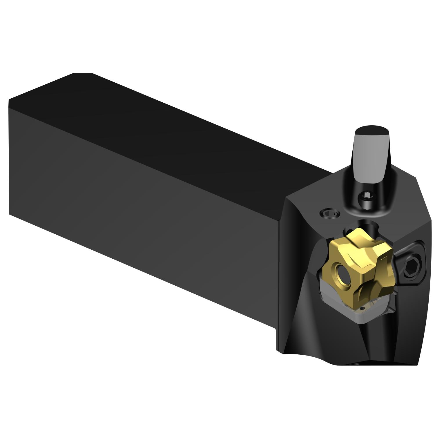 Sandvik Coromant 6814417 CoroTurn 300 QS Turning Shank Tool, ANSI Code: QS-3-80-LL16-20-10C, 3-80-101108 Insert, Left Hand Cutting, 1 in H x 1 in W Rectangle Shank, -4.7 deg Lead Angle, -5.5 deg Rake, 4.557 in OAL