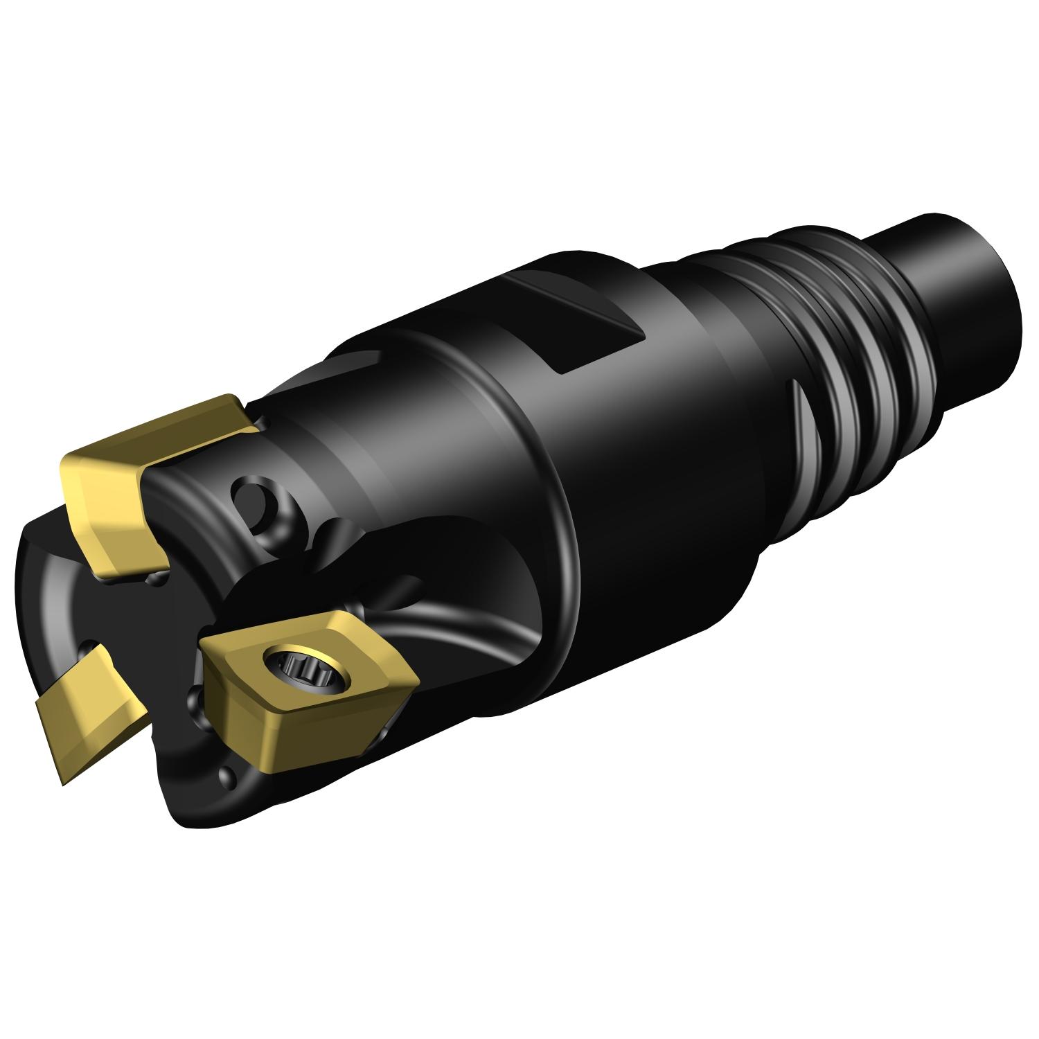 Sandvik Coromant 6851090 CoroMill® 390 Shoulder Milling Cutter, ANSI Code: R390-012EH12-07M, 0.4724 in Dia Cutting, R390..EH..-07 Insert, Right Hand Cutting, 90 deg Lead Angle, 0.2283 in Max Depth of Cut