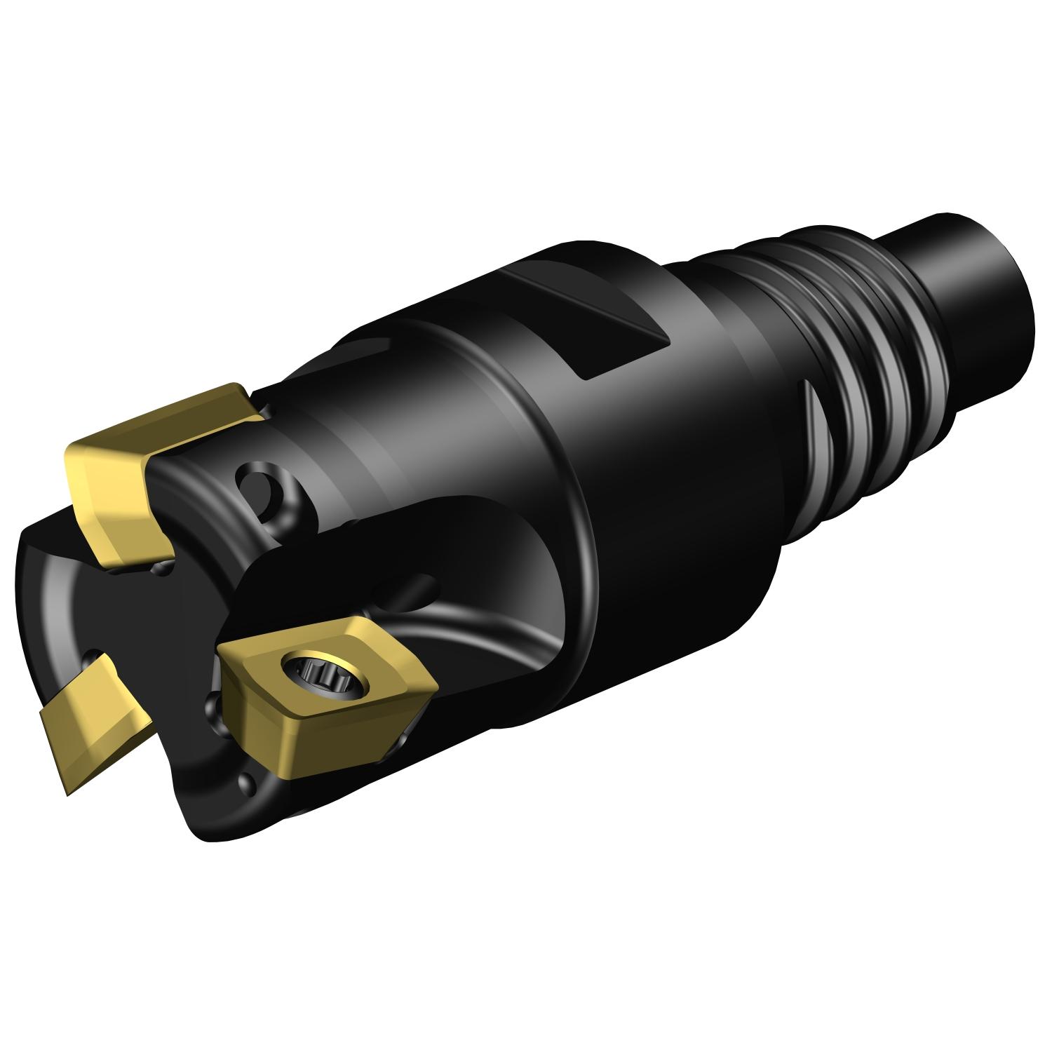 Sandvik Coromant 6851118 CoroMill® 390 Shoulder Milling Cutter, ANSI Code: RA390-013EH12-07M, 1/2 in Dia Cutting, RA390..EH..-07 Insert, Right Hand Cutting, 90 deg Lead Angle, 0.2283 in Max Depth of Cut