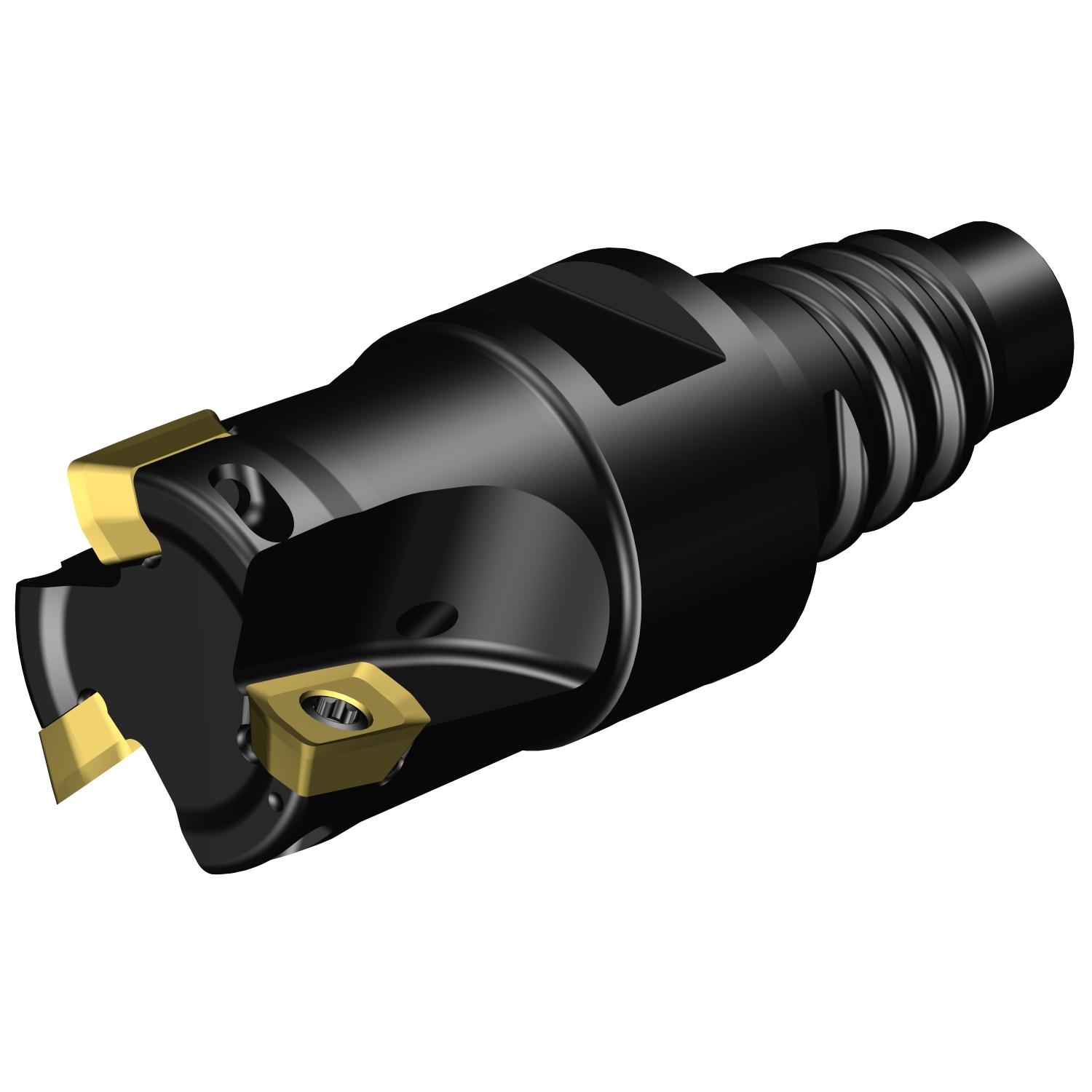 Sandvik Coromant 6851123 CoroMill® 390 Shoulder Milling Cutter, ANSI Code: RA390-016EH16-07M, 5/8 in Dia Cutting, RA390..EH..-07 Insert, Right Hand Cutting, 90 deg Lead Angle, 0.2283 in Max Depth of Cut