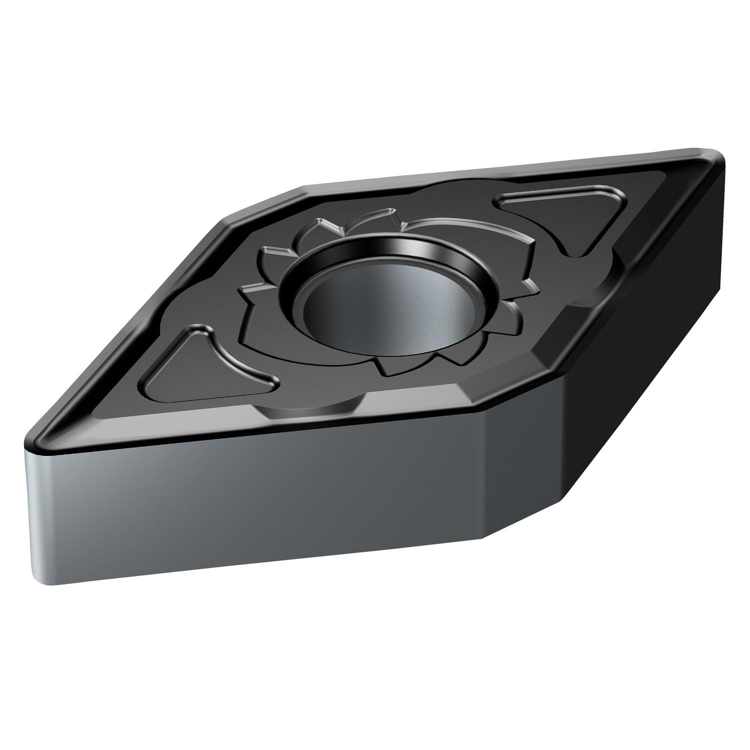 Sandvik Coromant 6851320 T-Max® P Turning Insert, ANSI Code: DNMG 331-SM 1105, DNMG Insert, Material Grade: M, S, 331 Insert, Rhombic Shape, 11 Seat, Negative Rake, Neutral Cutting, For Use On Stainless Steel, Heat Resistant Super Alloys and Titanium