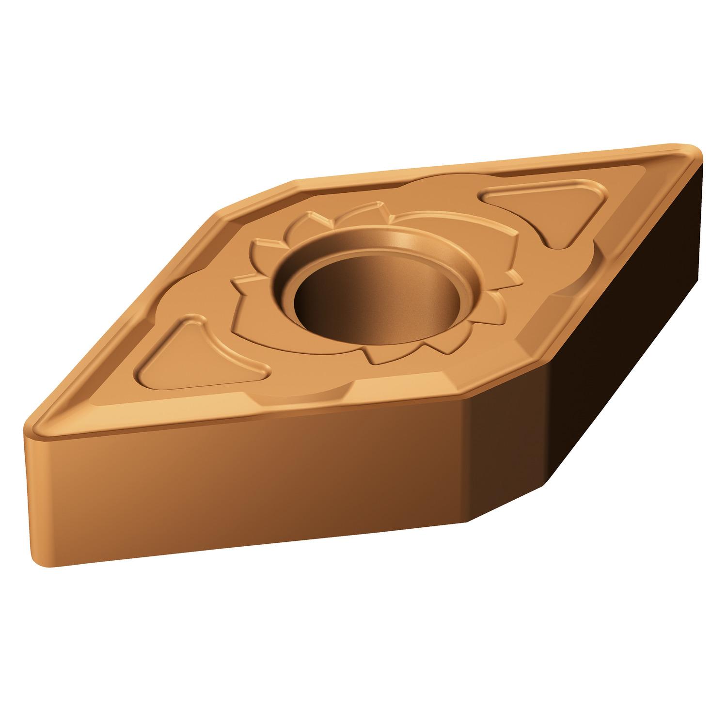 Sandvik Coromant 6851321 T-Max® P Turning Insert, ANSI Code: DNMG 331-SM 1115, DNMG Insert, Material Grade: M, S, 331 Insert, Rhombic Shape, 11 Seat, Negative Rake, Neutral Cutting, For Use On Stainless Steel, Heat Resistant Super Alloys and Titanium