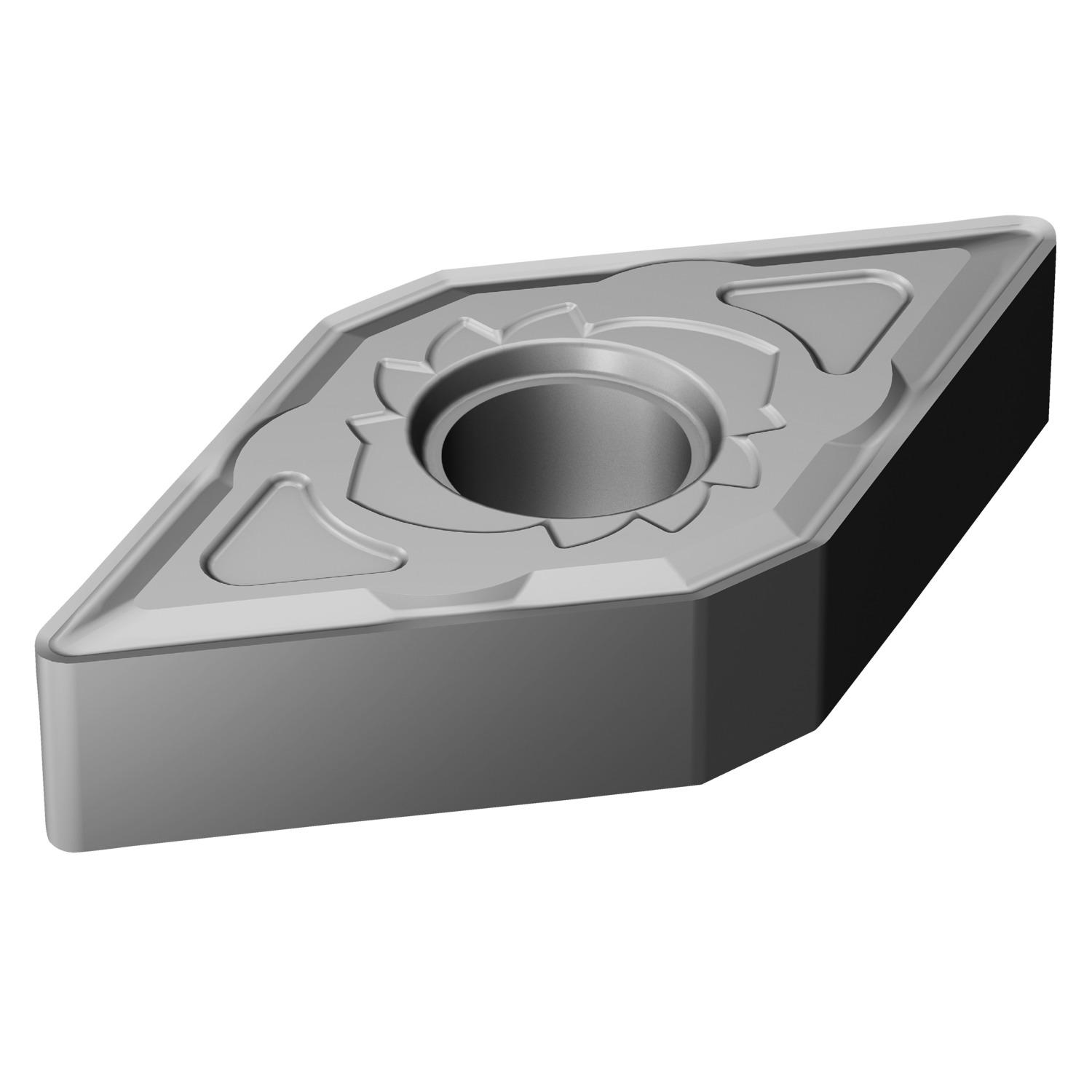 Sandvik Coromant 6851323 T-Max® P Turning Insert, ANSI Code: DNMG 331-SM H13A, DNMG Insert, Material Grade: M, S, 331 Insert, Rhombic Shape, 11 Seat, Negative Rake, Neutral Cutting, For Use On Stainless Steel, Heat Resistant Super Alloys and Titanium