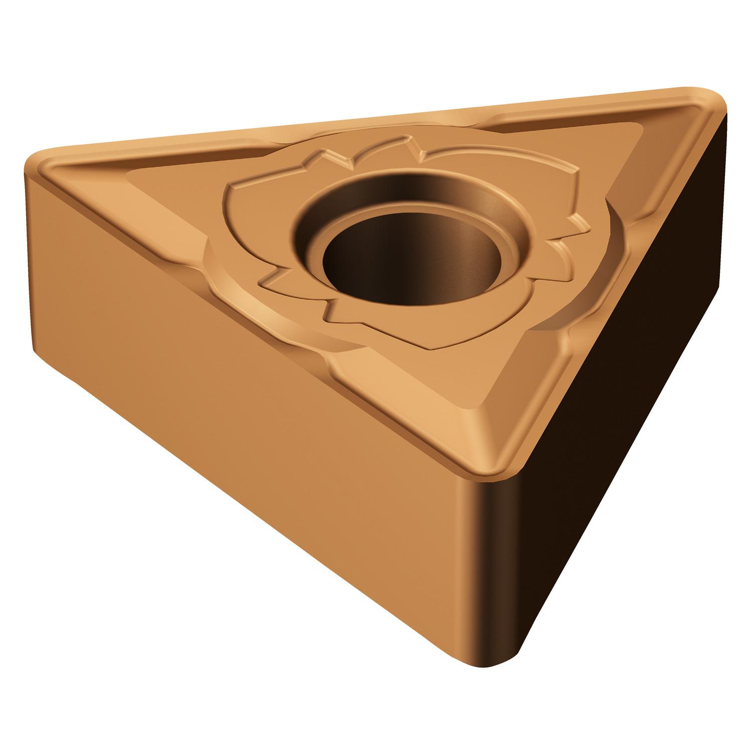 Sandvik Coromant 6851336 T-Max® P Basic Shape Turning Insert, ANSI Code: TNMG 331-SM 1115, TNMG Insert, Material Grade: S, 331 Insert, Triangular Shape, 16 Seat, Negative Rake, Neutral Cutting, For Use On Heat-Resistant Super Alloys, Carbide