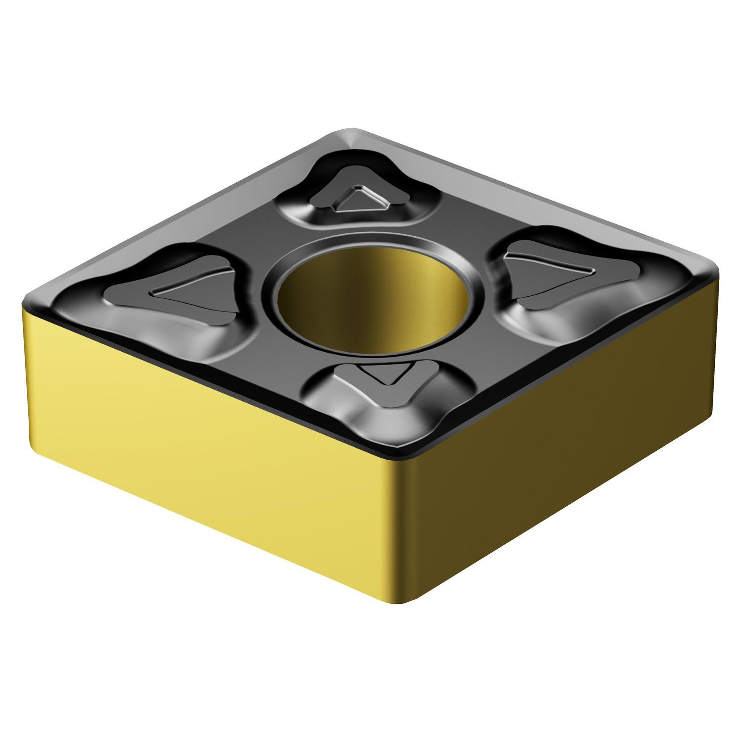 Sandvik Coromant 6863449 T-Max® P Turning Insert, ANSI Code: CNMG 431-XM 4325, CNMG Insert, Material Grade: K, P, 431 Insert, Rhombic Shape, 12 Seat, Negative Rake, Neutral Cutting, For Use On Cast Iron and Steel, Carbide, Manufacturer's Grade: 4325