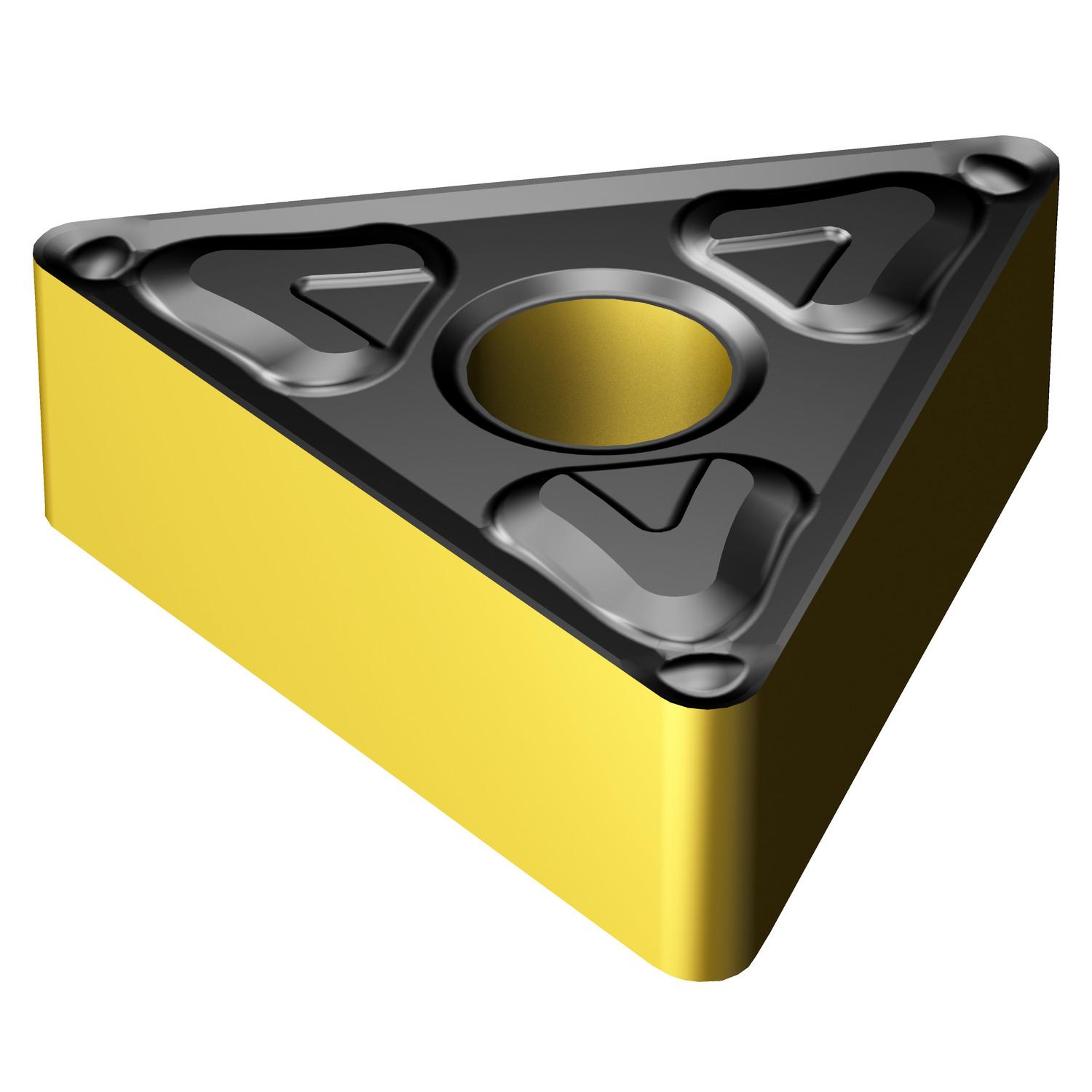 Sandvik Coromant 6863503 T-Max® P Basic Shape Turning Insert, ANSI Code: TNMG 331-XF 4325, TNMG Insert, Material Grade: P, 331 Insert, Triangular Shape, 16 Seat, Negative Rake, Neutral Cutting, For Use On Steel, Carbide, Manufacturer's Grade: 4325