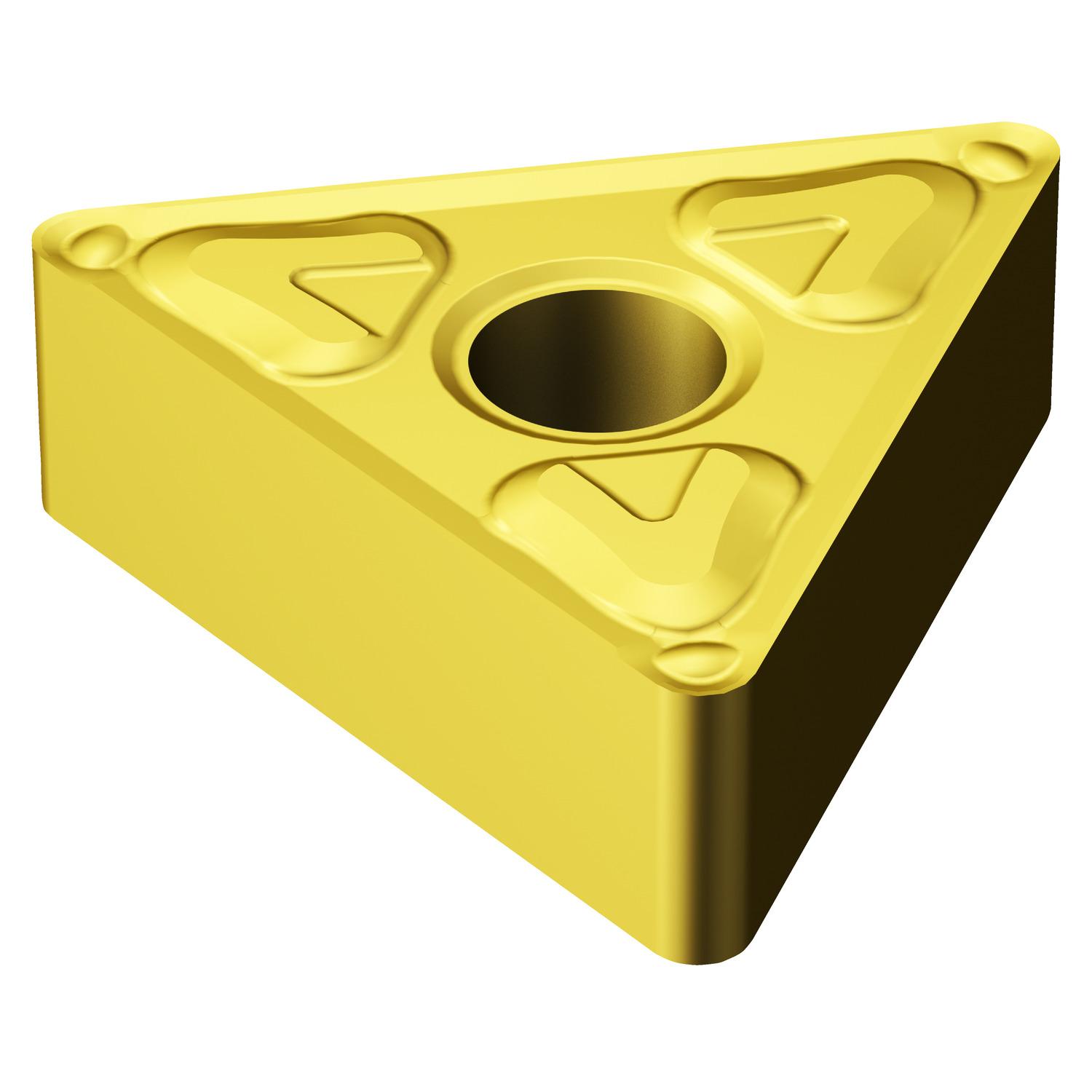 Sandvik Coromant 6863573 T-Max® P Basic Shape Turning Insert, ANSI Code: TNMG 331-XF 2025, TNMG Insert, Material Grade: M, 331 Insert, Triangular Shape, 16 Seat, Negative Rake, Neutral Cutting, For Use On Stainless Steel, Carbide