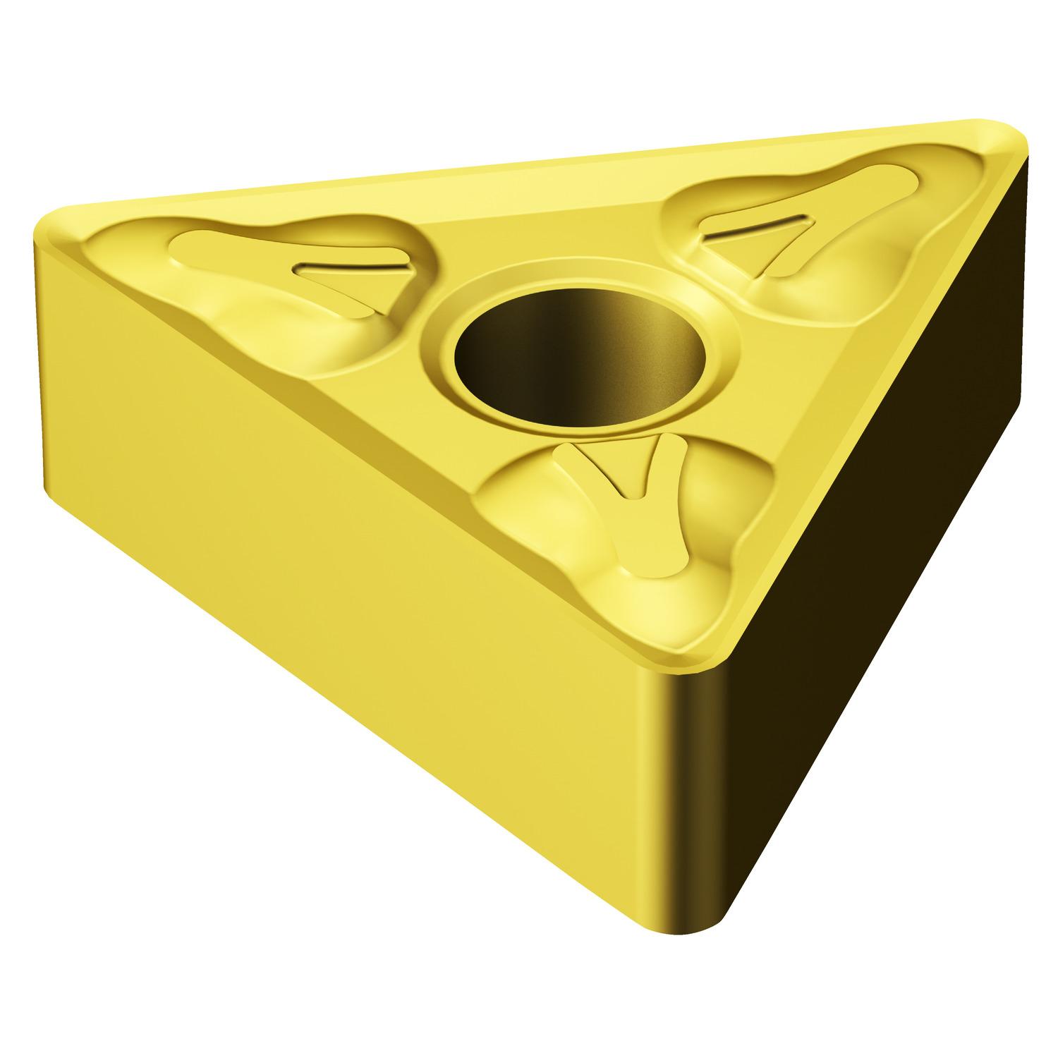 Sandvik Coromant 6863575 T-Max® P Basic Shape Turning Insert, ANSI Code: TNMG 332-XM 2025, TNMG Insert, Material Grade: M, 332 Insert, Triangular Shape, 16 Seat, Negative Rake, Neutral Cutting, For Use On Stainless Steel, Carbide