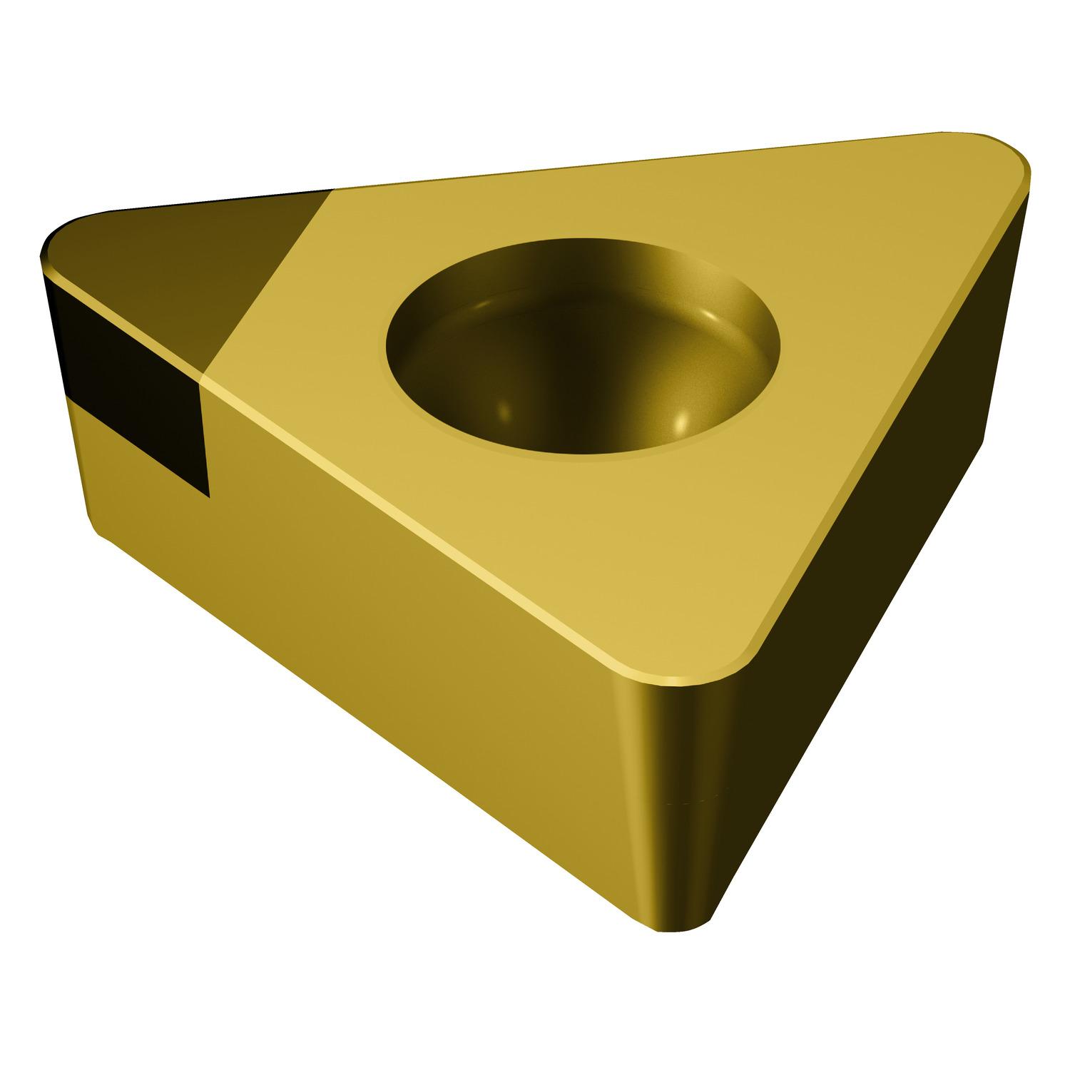 Sandvik Coromant 6903610 CoroTurn® 107 Turning Insert, ANSI Code: TCGW1.2(1.2)1S0320E 7015, TCGW Insert, Material Grade: H, 1.2(1.2)1 Insert, Triangular Shape, 06 Seat, Positive Rake, Neutral Cutting, For Use On Hardened Steel, Carbide