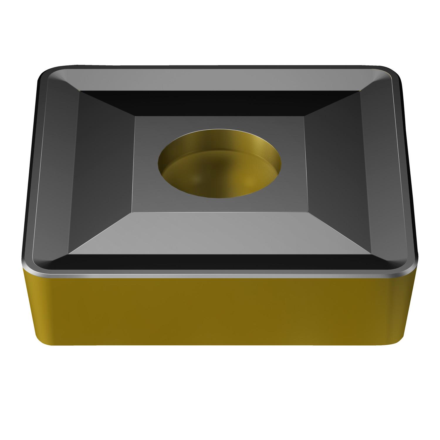 Sandvik Coromant 7081124 CoroTurn® 107 Turning Insert, ANSI Code: SCMT 38 09 32-XH 4335, SCMT Insert, Material Grade: P, 380932 Insert, Squared Shape, 38 Seat, Positive Rake, Neutral Cutting, For Use On Steel, Carbide, Manufacturer's Grade: 4335