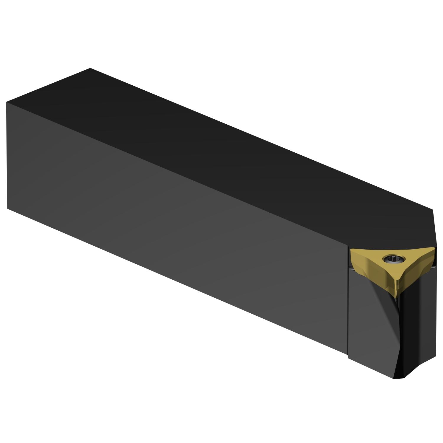 Sandvik Coromant 7100727 CoroTurn Prime QS Indexable Turning Tool Holder, ANSI Code: CP-30AL-20-11, CP-A1104-L5 4325, CP-A1108-L5W 4325, CP-A1104-L5 2025, CP-A1108-L5W 2025 and CP-A1104-L5 1115 Insert, Left Hand Cutting, 1-1/4 in H x 1-1/4 in W, 6 in OAL