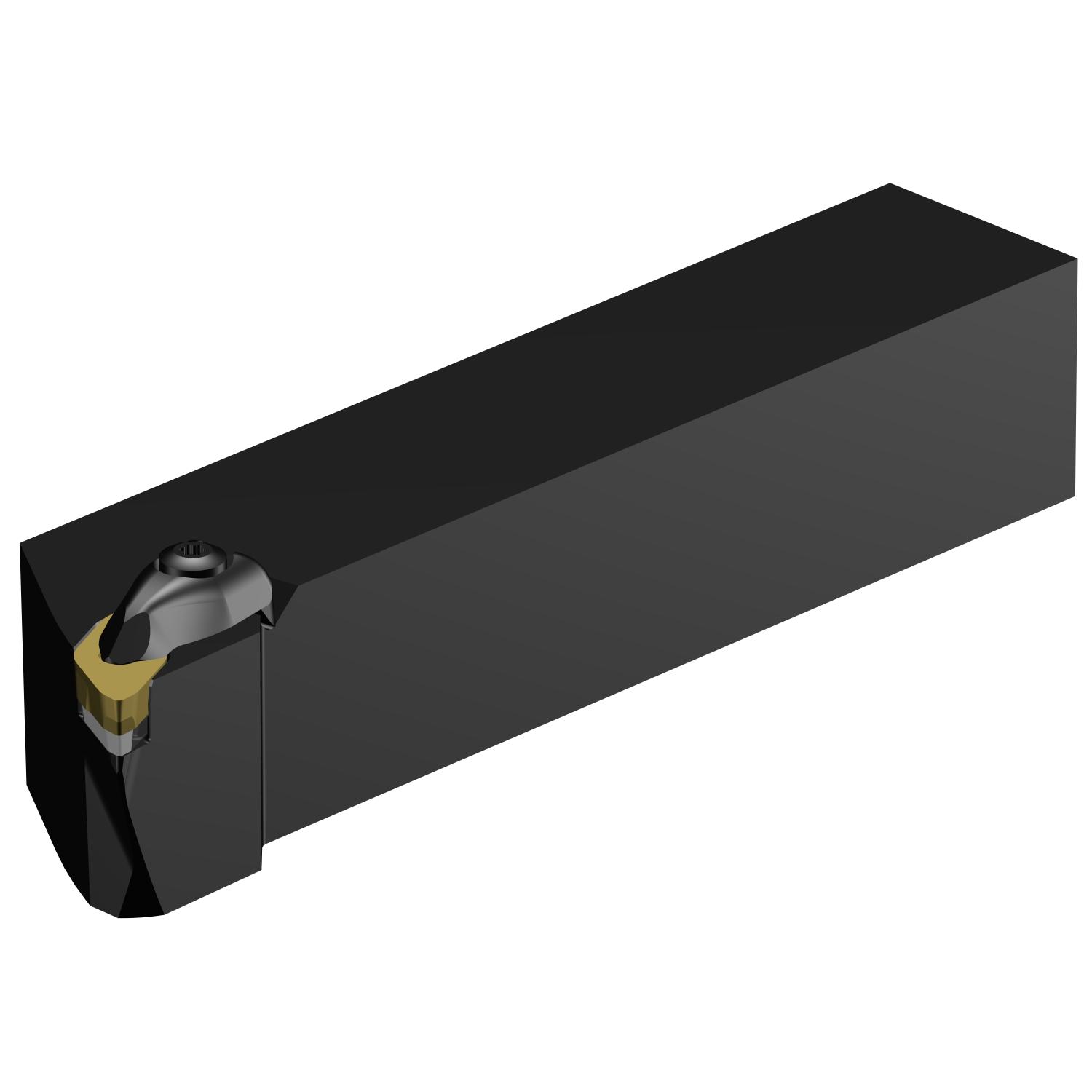 Sandvik Coromant 7100738 CoroTurn Prime Indexable Turning Tool Holder, ANSI Code: CP-25BR-3232-11, CP-B1108-M5 4325, CP-B1108-M5W 4325, CP-B1108-M5 2025, CP-B1108-M5W 2025 and CP-B1108-M5 1115 Insert, Right Hand Cutting, 32 mm H x 32 mm W Rectangle Shank