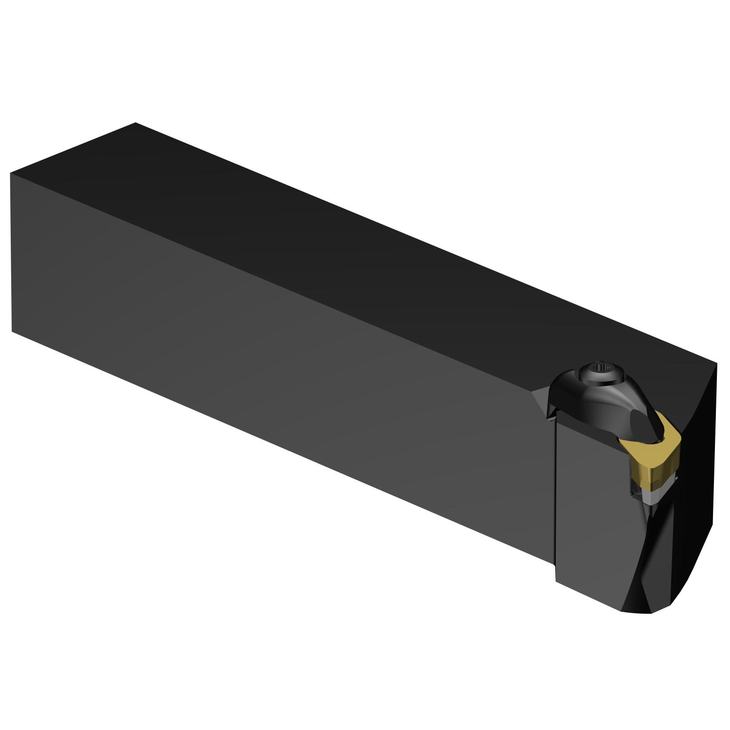 Sandvik Coromant 7100739 CoroTurn Prime Indexable Turning Tool Holder, ANSI Code: CP-25BL-3232-11, CP-B1108-M5 4325, CP-B1108-M5W 4325, CP-B1108-M5 2025, CP-B1108-M5W 2025 and CP-B1108-M5 1115 Insert, Left Hand Cutting, 32 mm H x 32 mm W Rectangle Shank