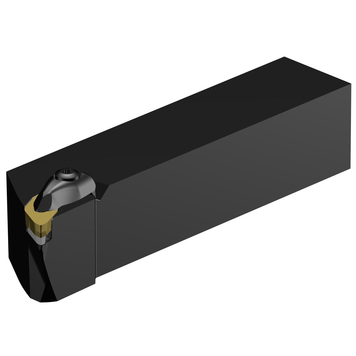 Sandvik Coromant 7100744 CoroTurn Prime Indexable Turning Tool Holder, ANSI Code: CP-25BR-20-11, CP-B1108-M5 4325, CP-B1108-M5W 4325, CP-B1108-M5 2025, CP-B1108-M5W 2025 and CP-B1108-M5 1115 Insert, Right Hand Cutting, 1-1/4 in H x 1-1/4 in W, 6 in OAL
