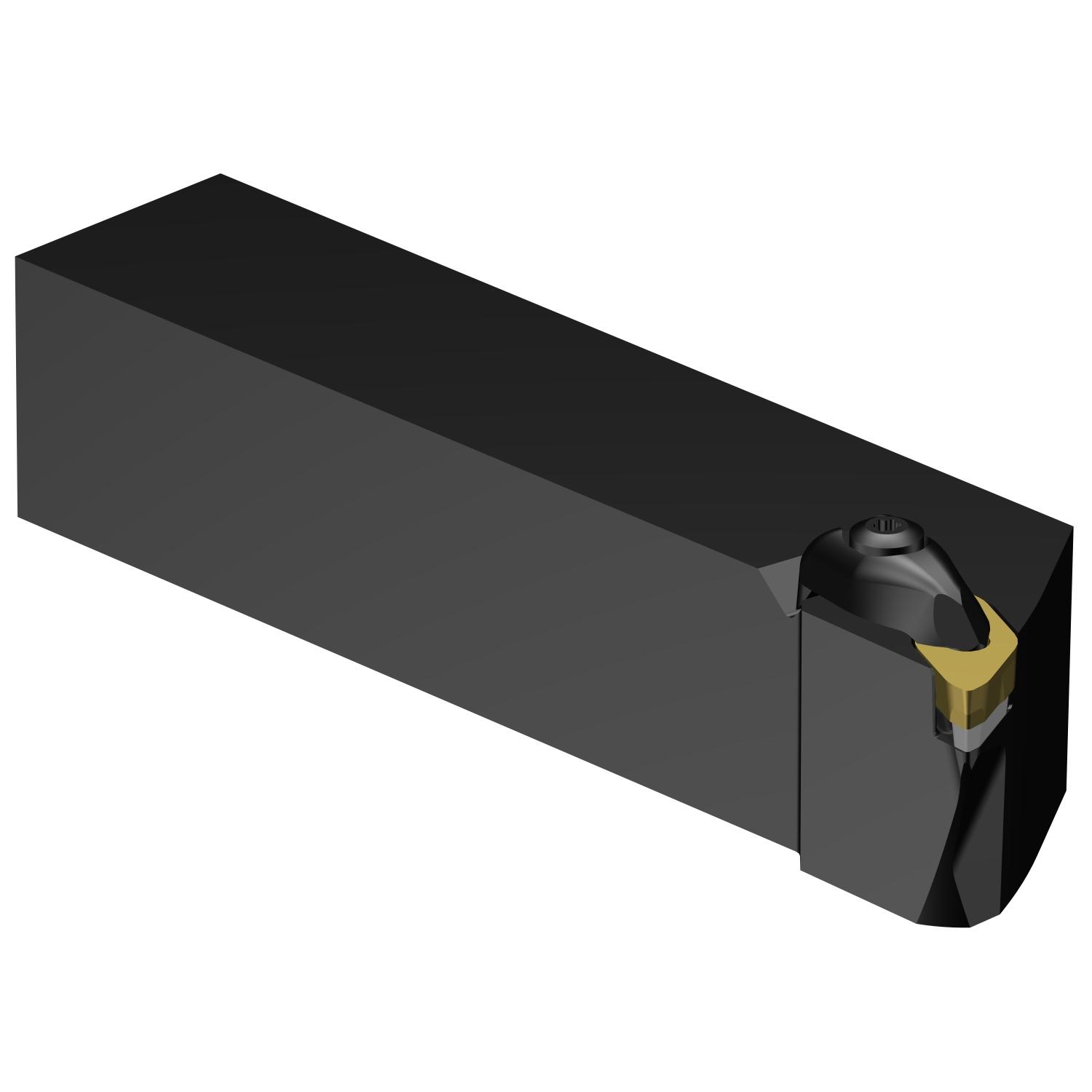 Sandvik Coromant 7100745 CoroTurn Prime Indexable Turning Tool Holder, ANSI Code: CP-25BL-20-11, CP-B1108-M5 4325, CP-B1108-M5W 4325, CP-B1108-M5 2025, CP-B1108-M5W 2025 and CP-B1108-M5 1115 Insert, Left Hand Cutting, 1-1/4 in H x 1-1/4 in W, 6 in OAL