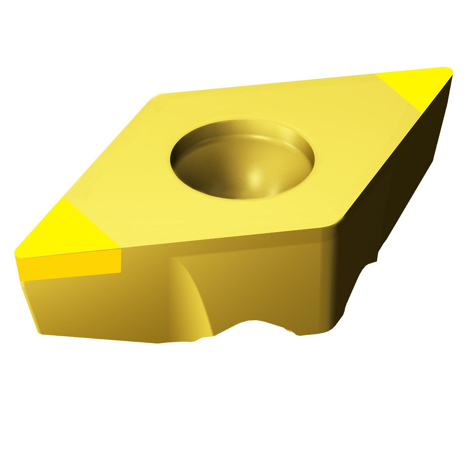 Sandvik Coromant 7105991 CoroTurn® TR Basic Shape Turning Insert, ANSI Code: TR-DC1304S01020F 7105, TR-DC Insert, Material Grade: H, 1304 Insert, Rhombic Shape, 13 Seat, Positive Rake, Neutral Cutting, For Use On Hardened Steel, Carbide