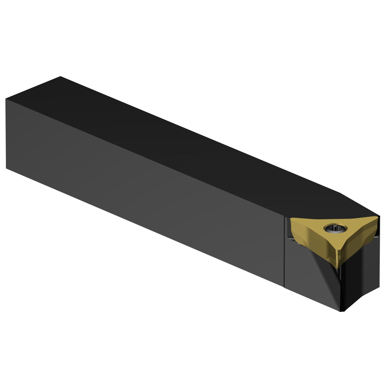 Sandvik Coromant 7182427 CoroTurn Prime QS Indexable Turning Tool Holder, ANSI Code: CP-30AL-2020-11, CP-A1104-L5 4325, CP-A1108-L5W 4325, CP-A1104-L5 2025, CP-A1108-L5W 2025 and CP-A1104-L5 1115 Insert, Left Hand Cutting, 20 mm H x 20 mm W Rectangle Shank