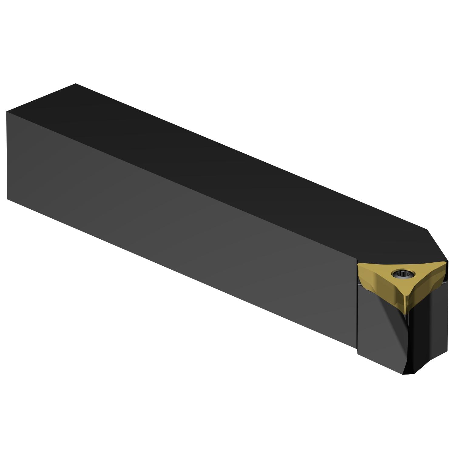 Sandvik Coromant 7182429 CoroTurn Prime QS Indexable Turning Tool Holder, ANSI Code: CP-30AL-2525-11, CP-A1104-L5 4325, CP-A1108-L5W 4325, CP-A1104-L5 2025, CP-A1108-L5W 2025 and CP-A1104-L5 1115 Insert, Left Hand Cutting, 25 mm H x 25 mm W Rectangle Shank