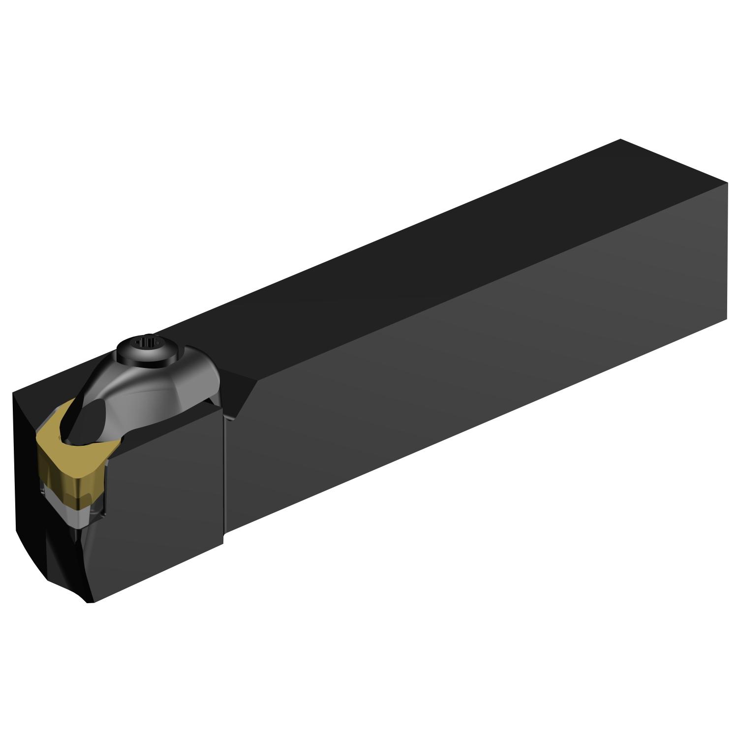 Sandvik Coromant 7182454 CoroTurn Prime Indexable Turning Tool Holder, ANSI Code: CP-25BR-2020-11, CP-B1108-M5 4325, CP-B1108-M5W 4325, CP-B1108-M5 2025, CP-B1108-M5W 2025 and CP-B1108-M5 1115 Insert, Right Hand Cutting, 20 mm H x 20 mm W Rectangle Shank