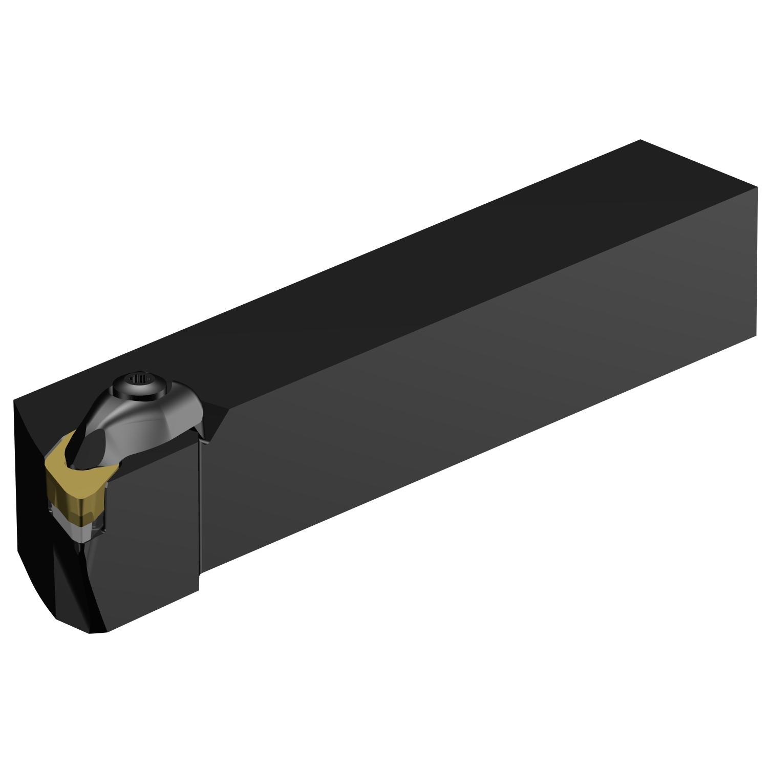 Sandvik Coromant 7182456 CoroTurn Prime Indexable Turning Tool Holder, ANSI Code: CP-25BR-2525-11, CP-B1108-M5 4325, CP-B1108-M5W 4325, CP-B1108-M5 2025, CP-B1108-M5W 2025 and CP-B1108-M5 1115 Insert, Right Hand Cutting, 25 mm H x 25 mm W Rectangle Shank