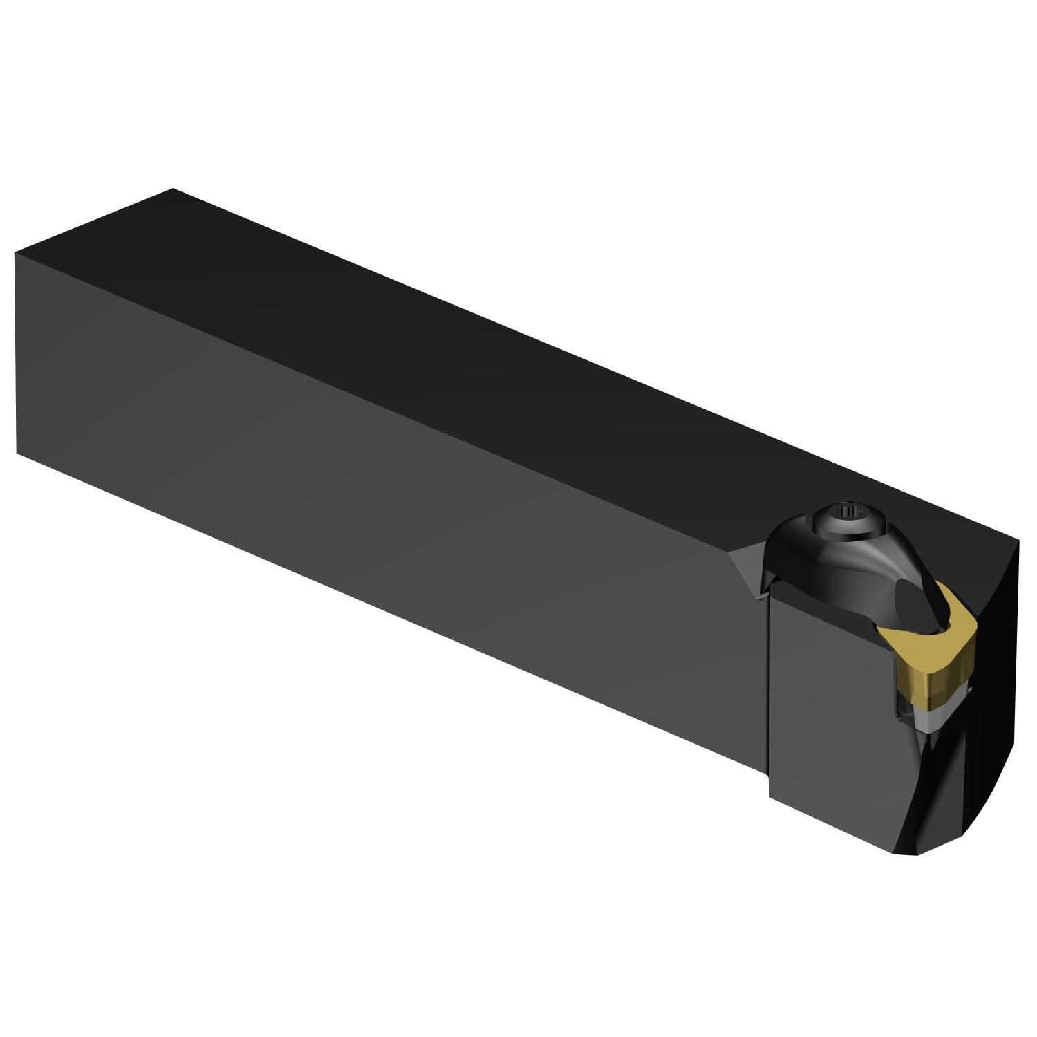 Sandvik Coromant 7182457 CoroTurn Prime Indexable Turning Tool Holder, ANSI Code: CP-25BL-2525-11, CP-B1108-M5 4325, CP-B1108-M5W 4325, CP-B1108-M5 2025, CP-B1108-M5W 2025 and CP-B1108-M5 1115 Insert, Left Hand Cutting, 25 mm H x 25 mm W Rectangle Shank