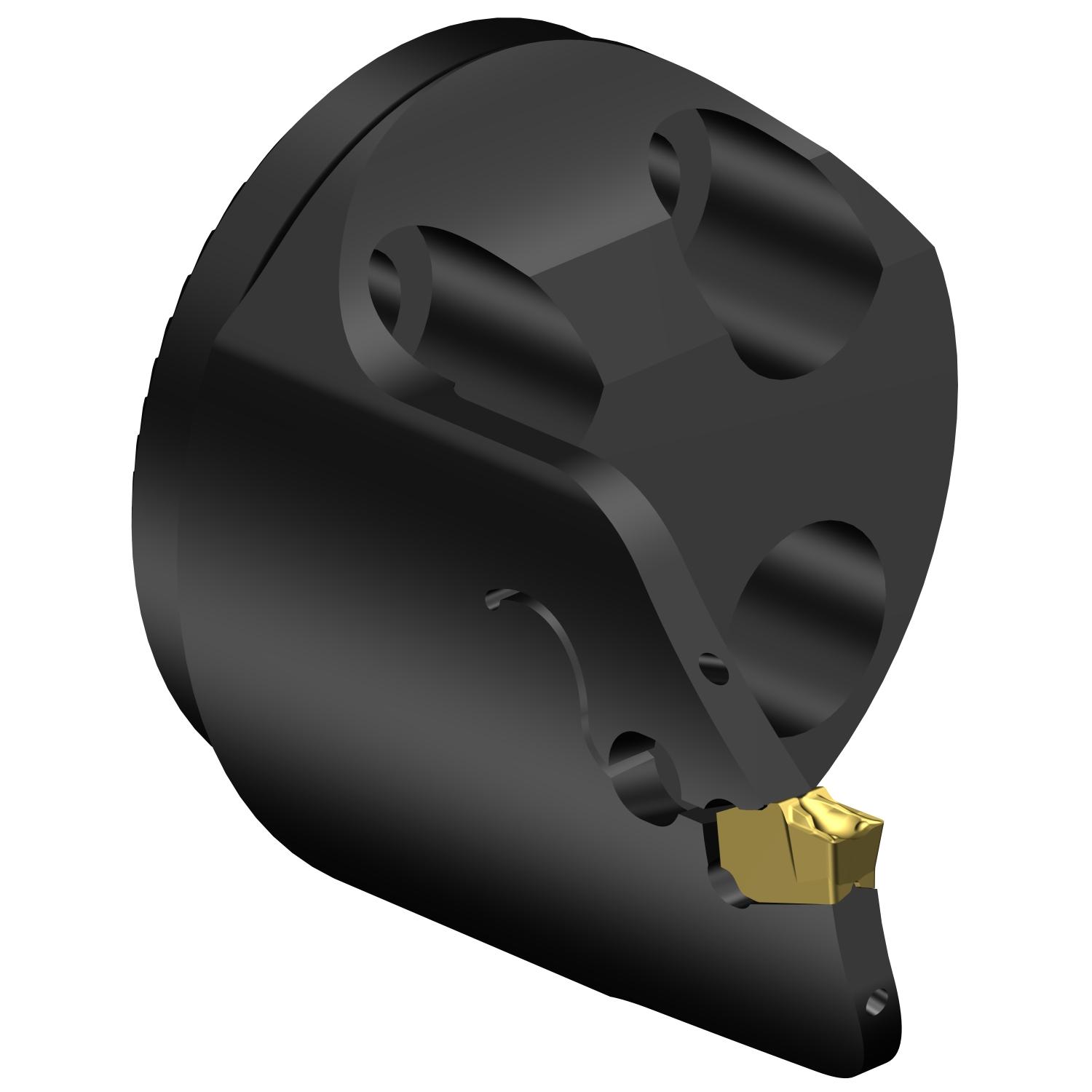 Sandvik Coromant 7192493 CoroCut® QF Modular Grooving Cutting Unit Head, 32 System, Left Hand Cutting, SL-QFT-LG Modular Head, QFT-G Insert, Insert Compatibility: QFT-G-0300-03-TF