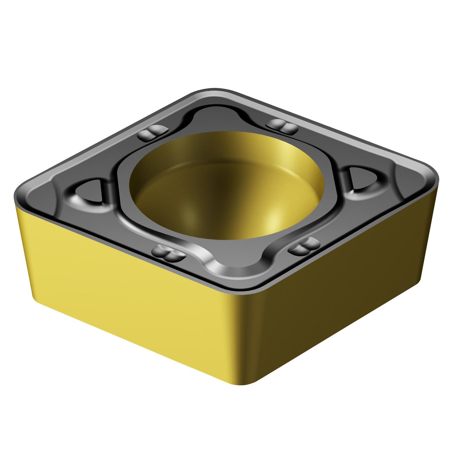 Sandvik Coromant 6868325 CoroTurn® 107 Turning Insert, ANSI Code: CCMT 2(1.5)2-KR 3210, CCMT Insert, Material Grade: K, 2(1.5)2 Insert, Diamond Shape, 06 Seat, Positive Rake, Neutral Cutting, For Use On Cast Iron, Carbide, Manufacturer's Grade: 3210