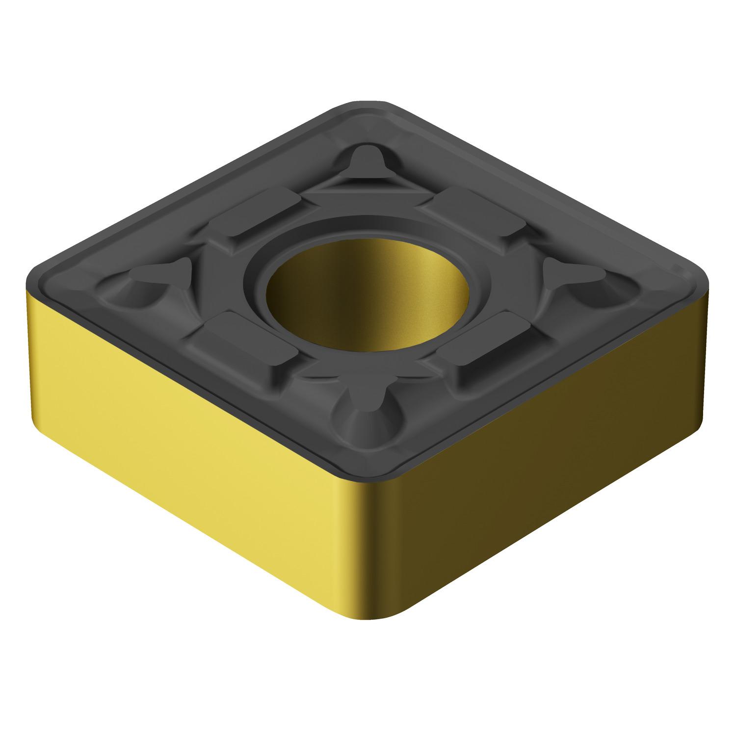 Sandvik Coromant 7123831 T-Max® P Turning Insert, ANSI Code: SNMG 646-MR 4335, SNMG Insert, Material Grade: P, 646 Insert, Squared Shape, 19 Seat, Negative Rake, Neutral Cutting, For Use On Steel, Carbide, Manufacturer's Grade: 4335