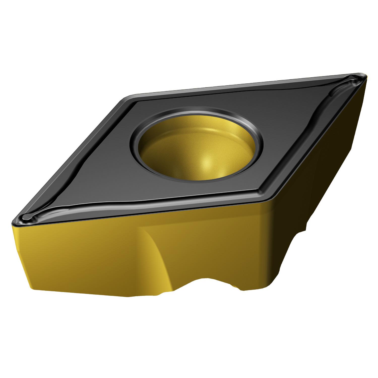 Sandvik Coromant 7231476 CoroTurn® TR Basic Shape Turning Insert, ANSI Code: TRDC1304F 2220, TR-DC Insert, Material Grade: M, 1304 Insert, Triangular Shape, 13 Seat, Positive Rake, Neutral Cutting, For Use On Stainless Steel, Carbide