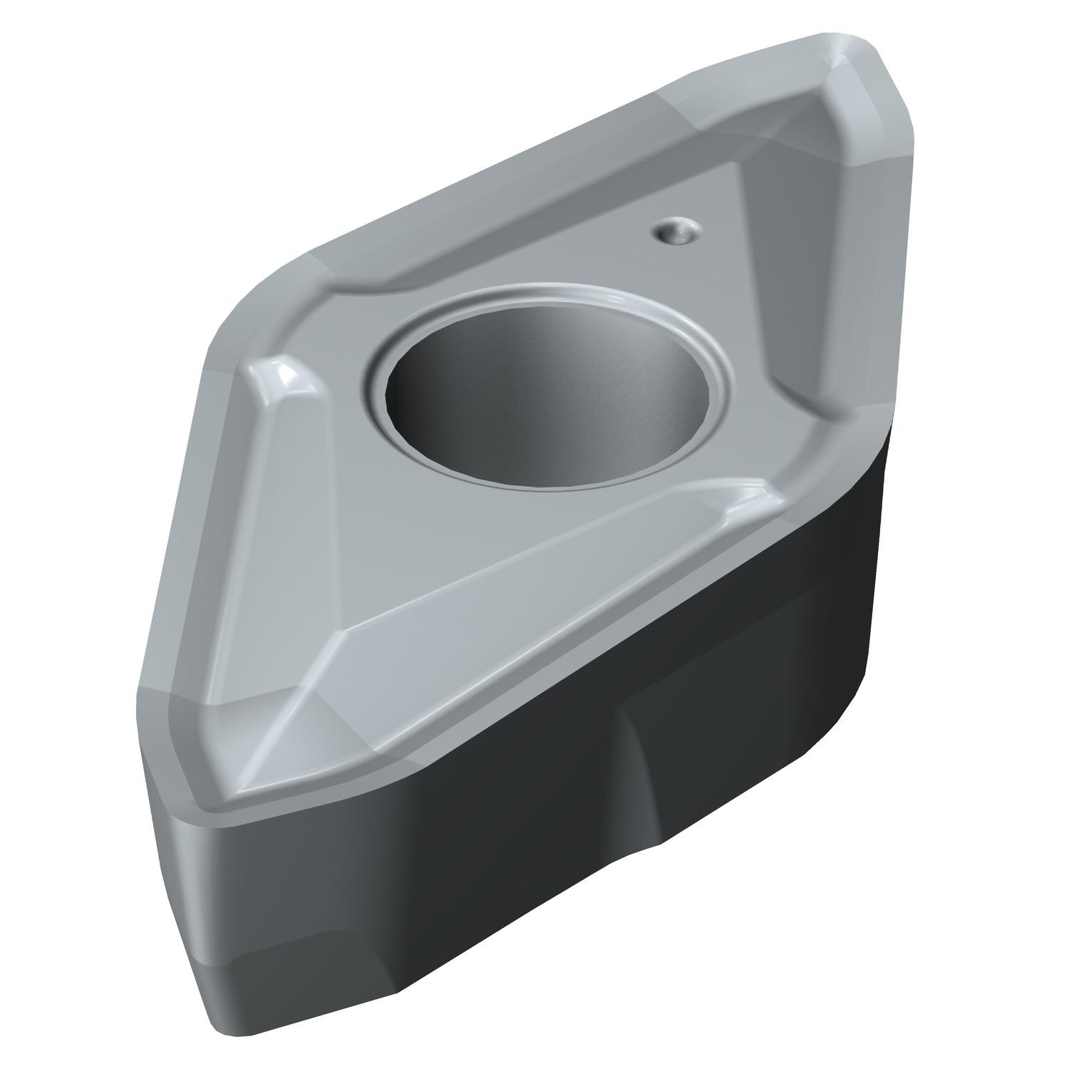 Sandvik Coromant 7433939 CoroTurn® Prime Turning Insert, ANSI Code: CP-B1108-H3 H13A, CP-B Insert, Material Grade: K, P, S, 1108 Insert, Diamond Shape, Neutral Cutting, For Use On Steel, Cast Iron and Heat-Resistant Super Alloys, Carbide