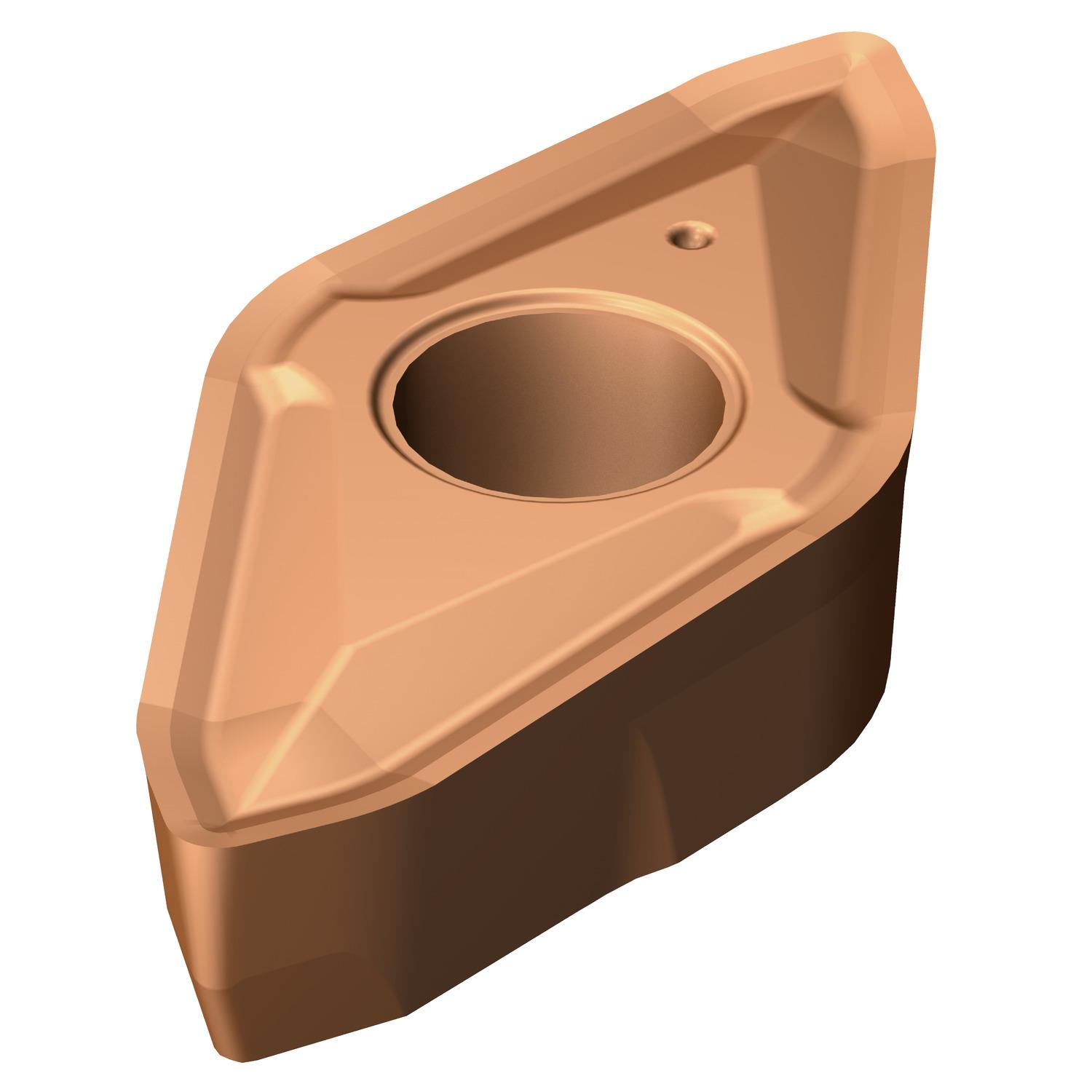Sandvik Coromant 7434071 CoroTurn® Prime Turning Insert, ANSI Code: CP-B1108-H3W 1115, CP-B Insert, Material Grade: M, S, 1108 Insert, Diamond Shape, Neutral Cutting, For Use On Stainless Steel and Heat-Resistant Super Alloys, Carbide