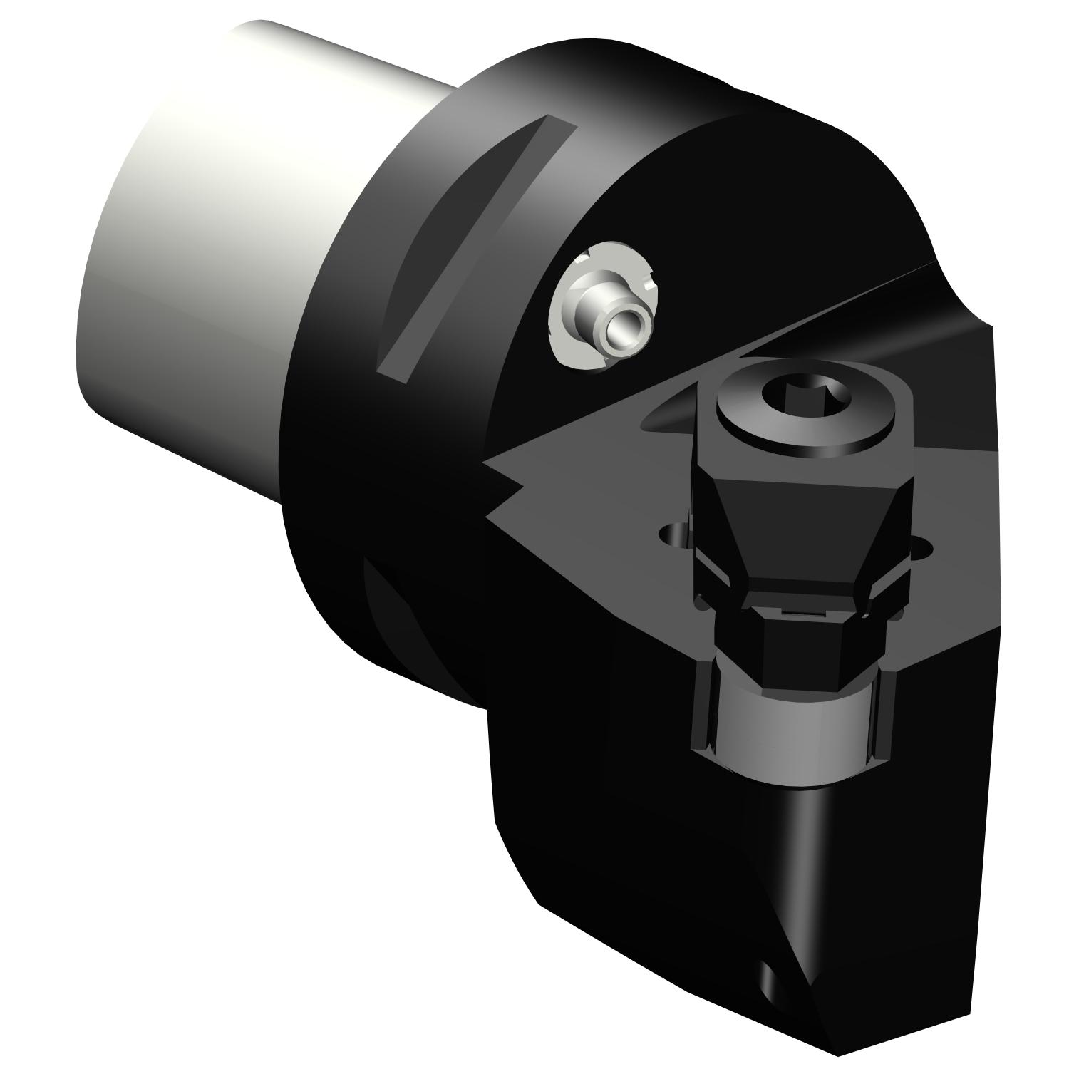 Sandvik Coromant 7439595 T-Max® Modular Turning/Profiling Cutting Head With Through Coolant, C4 System, 50 mm L Head/Projection, Left Hand Cutting, Insert Compatibility: RNGN 090300