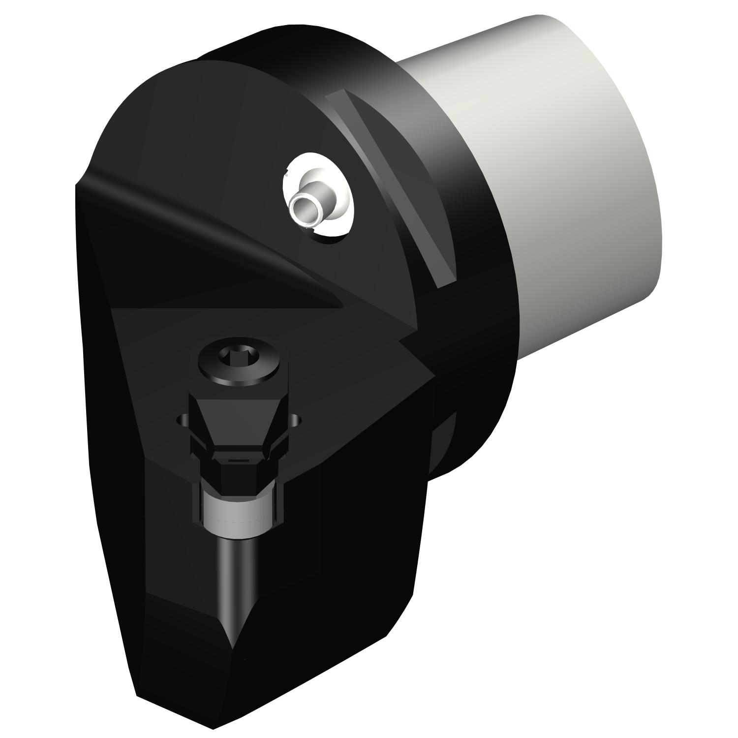Sandvik Coromant 7439600 T-Max® Modular Turning/Profiling Cutting Head With Through Coolant, C6 System, 65 mm L Head/Projection, Right Hand Cutting, Insert Compatibility: RNGN 090300