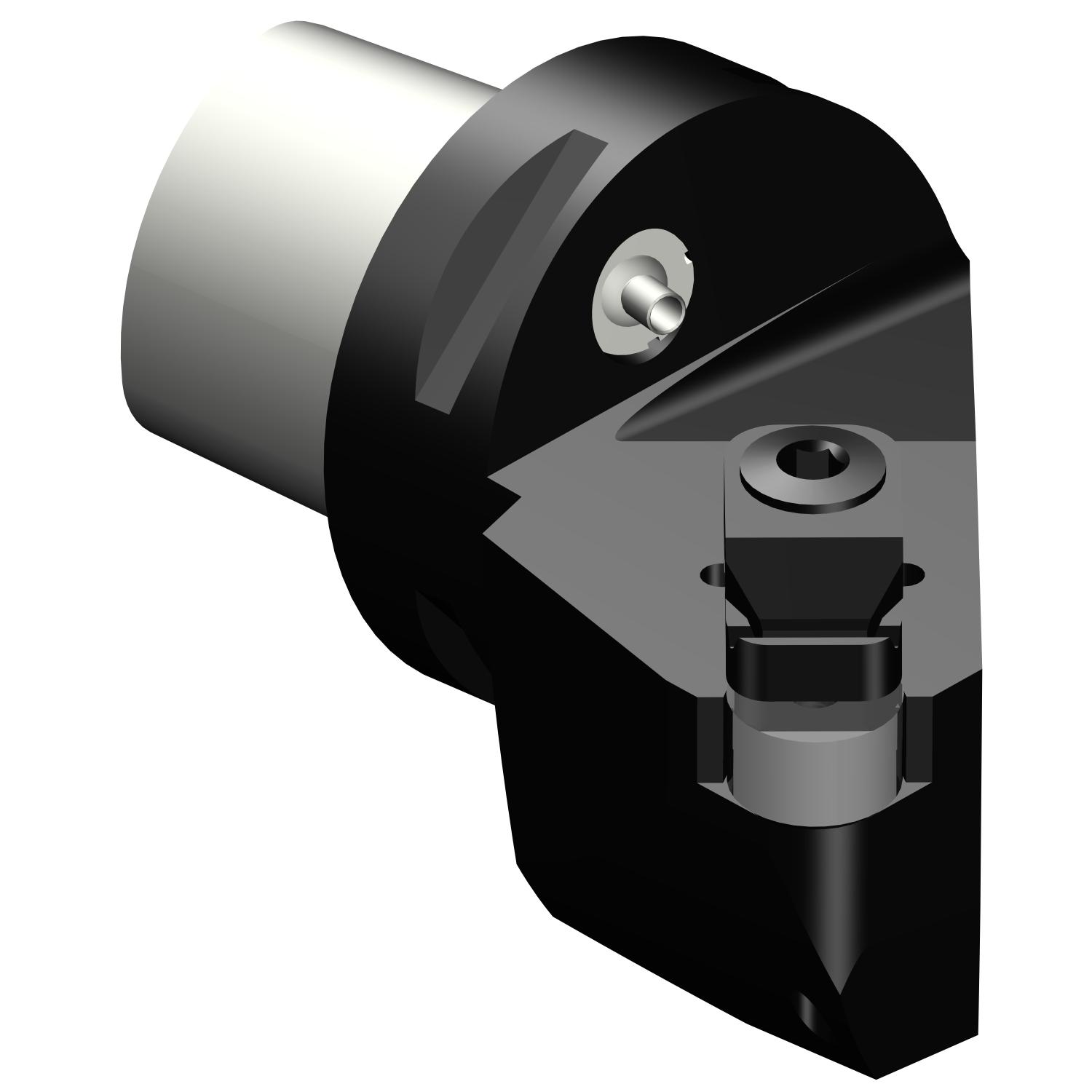 Sandvik Coromant 7439603 T-Max® Modular Turning/Profiling Cutting Head With Through Coolant, C5 System, 60 mm L Head/Projection, Left Hand Cutting, Insert Compatibility: RNGN 120300