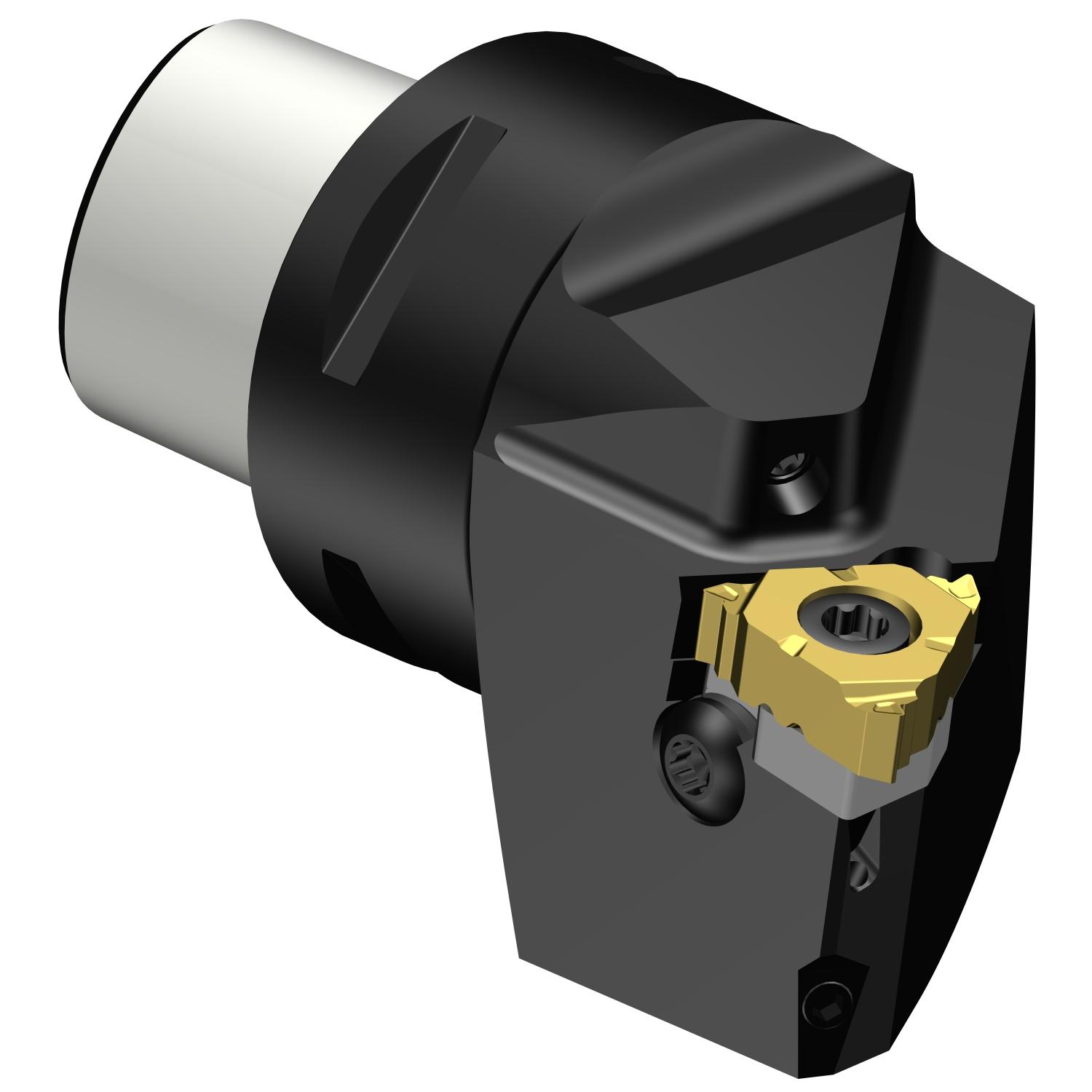Sandvik Coromant 7441791 CoroThread® 266 Modular Threading Cutting Unit Head, C3 System, External Thread, Left Hand Cutting