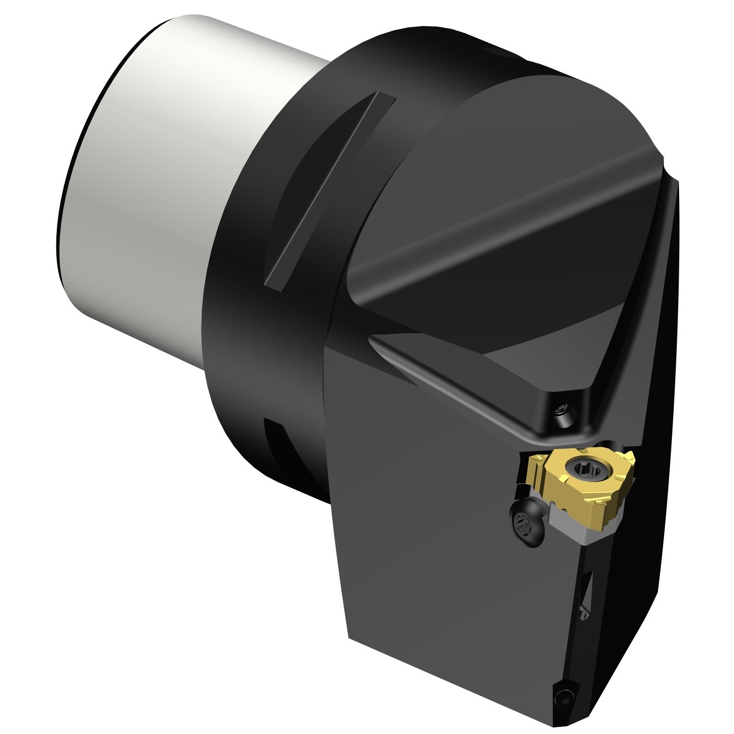 Sandvik Coromant 7441797 CoroThread® 266 Modular Threading Cutting Unit Head, C6 System, External Thread, Left Hand Cutting