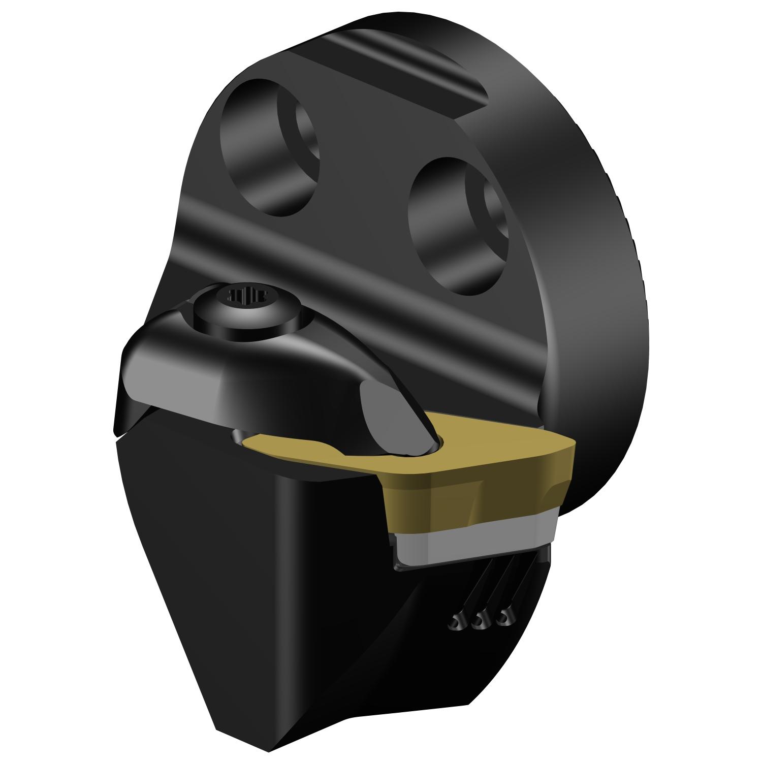 Sandvik Coromant 7478341 CoroTurn® Prime Modular Turning/Profiling Cutting Head With Through Coolant, SZ 40 System, 16 mm L Head/Projection, Right Hand Cutting, Insert Compatibility: CP-B1108